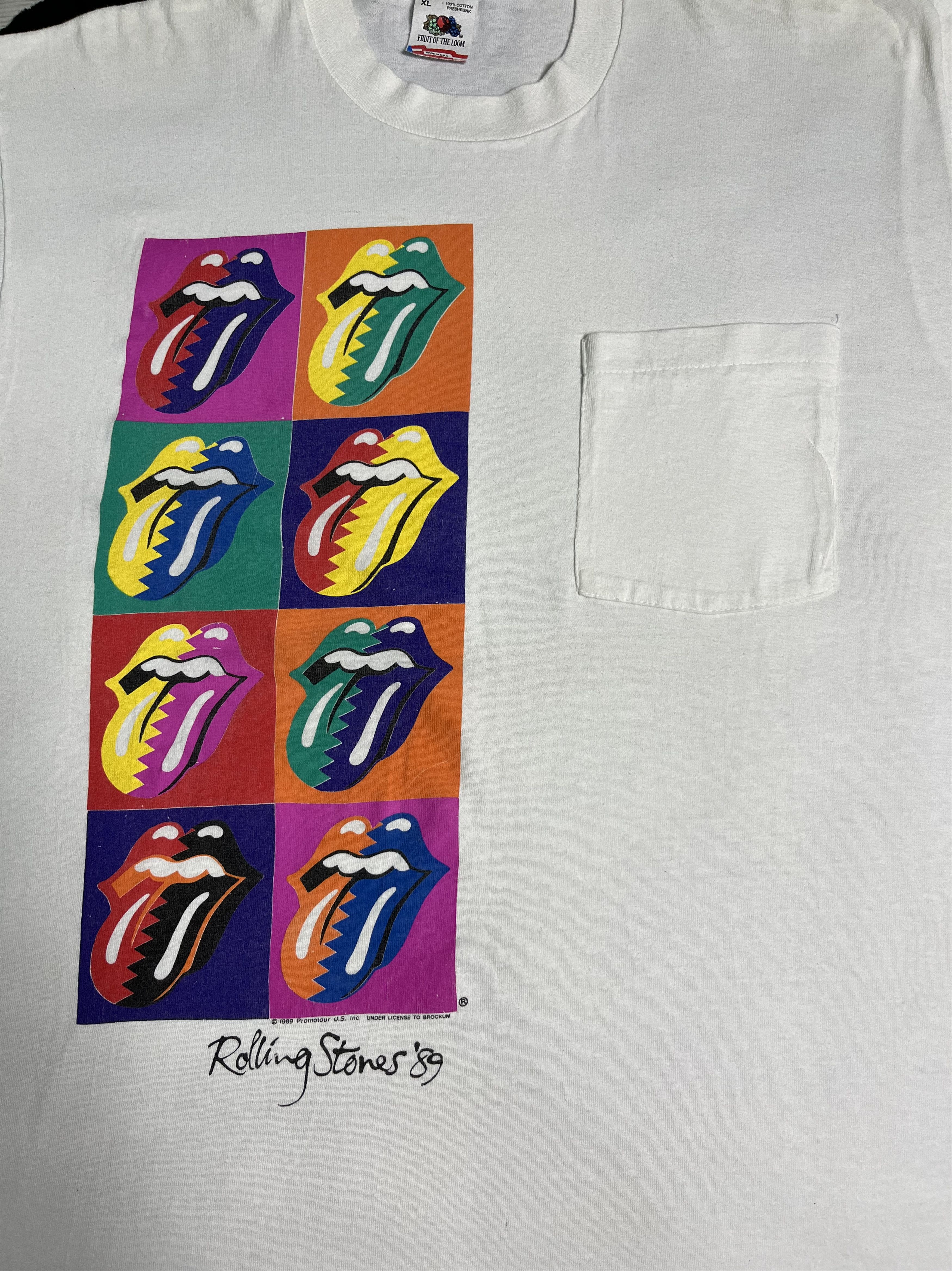 Band Tees Vintage Rolling Stones 89 Size US XL / EU 56 / 4 - 2 Thumbnail