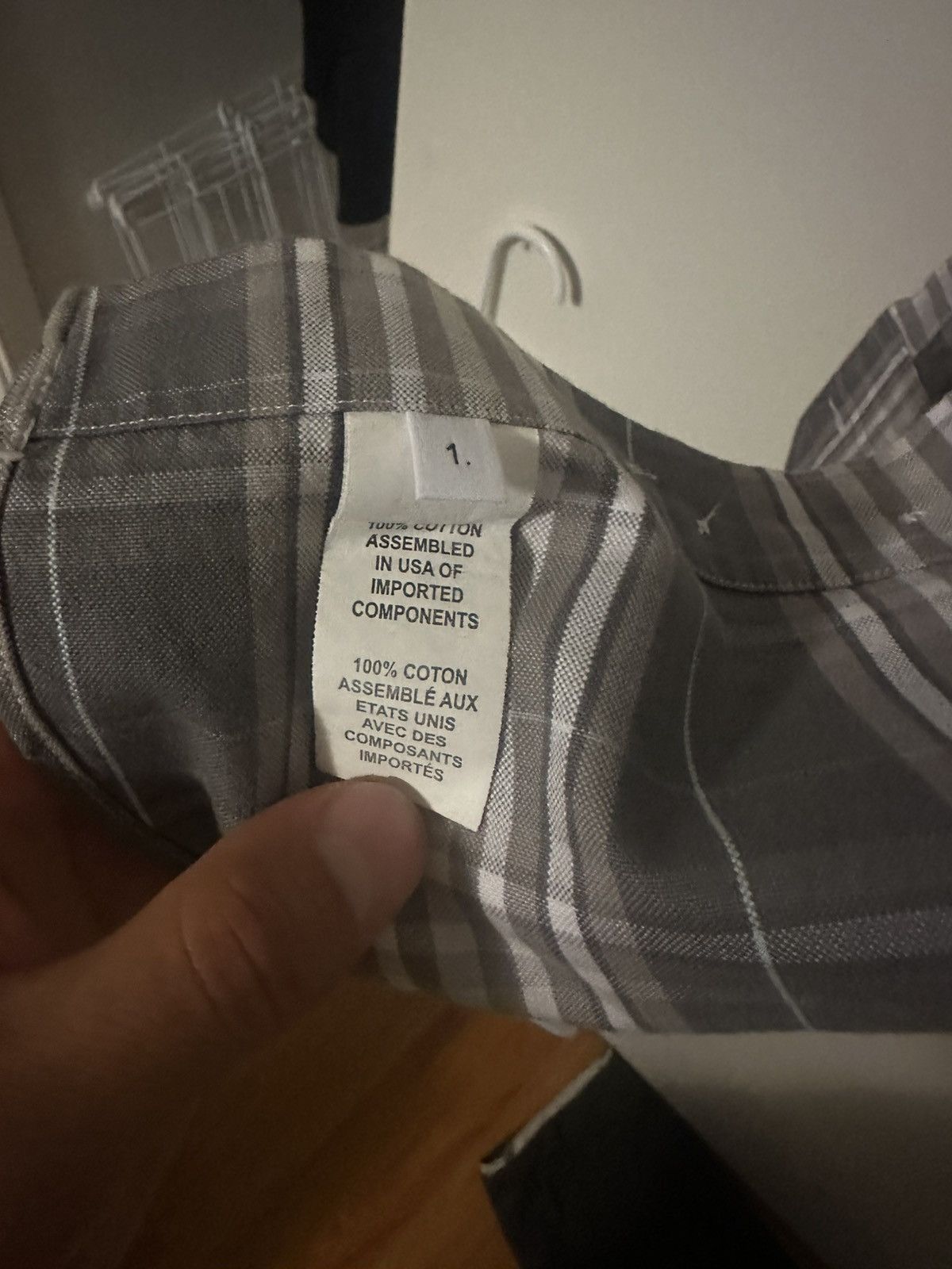 Thom Browne Thom Browne Plaid Shirt Size US M / EU 48-50 / 2 - 4 Thumbnail