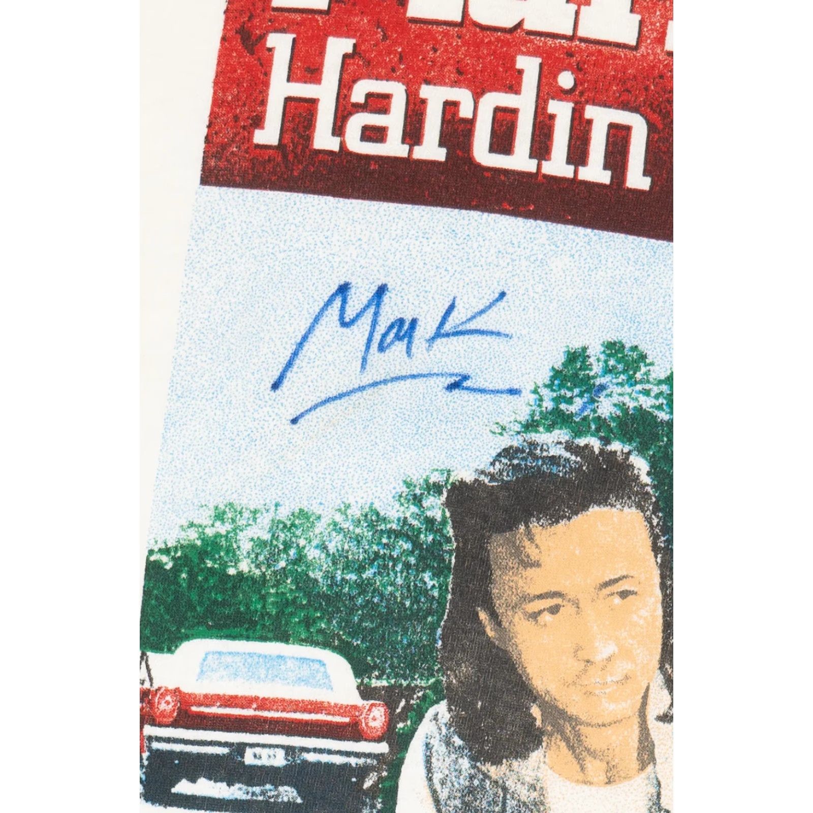 Fruit Of The Loom VINTAGE Mark Collie Hardin County Line Band T-Shirt Unisex Adults X-Large White 1990s Shirt Mens Size US XL / EU 56 / 4 - 2 Thumbnail