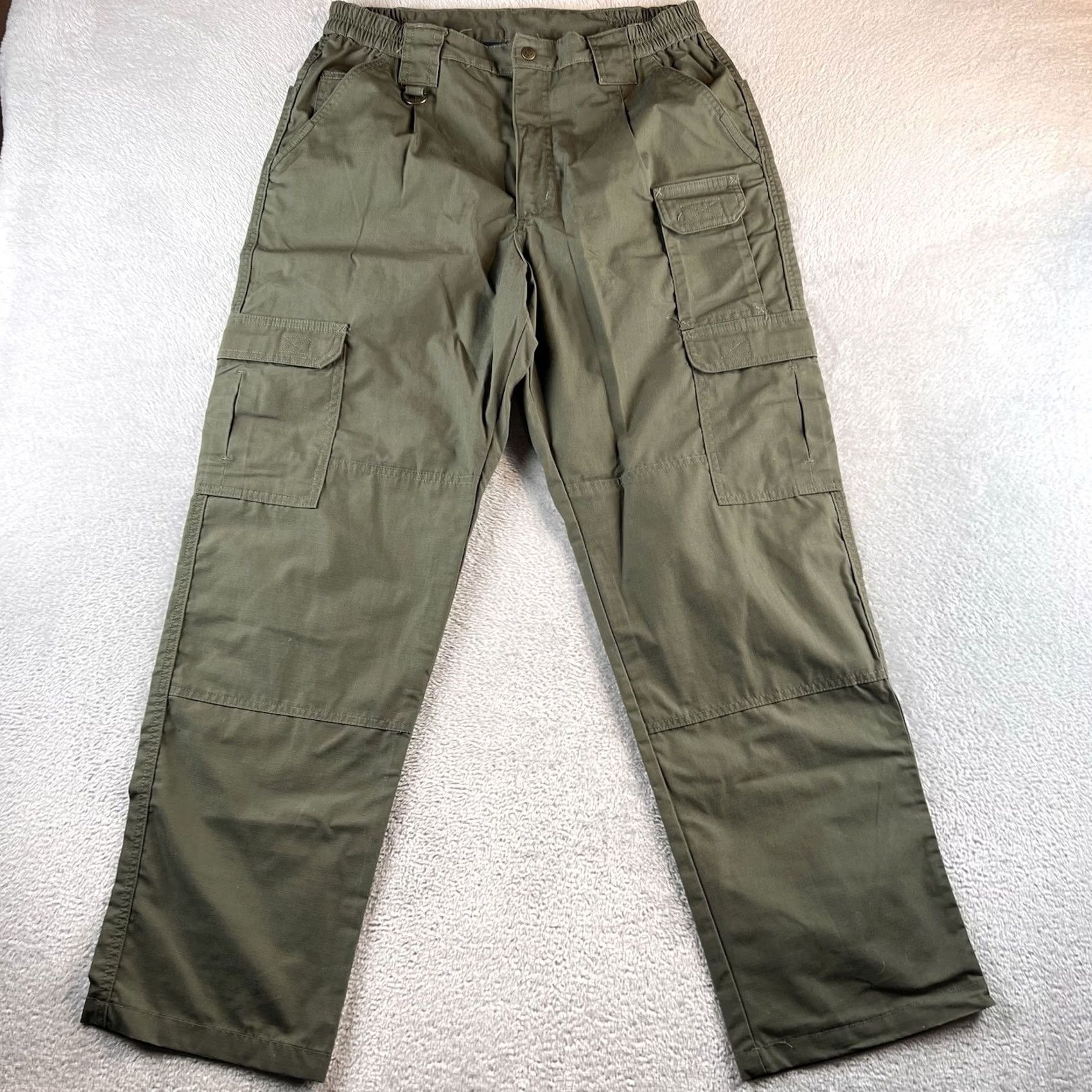 Propper PROPPER Tactical Pants Canvas Olive Green Mens 36x30 Cargo Pockets Workwear Casual Size US 36 / EU 52 - 2 Thumbnail