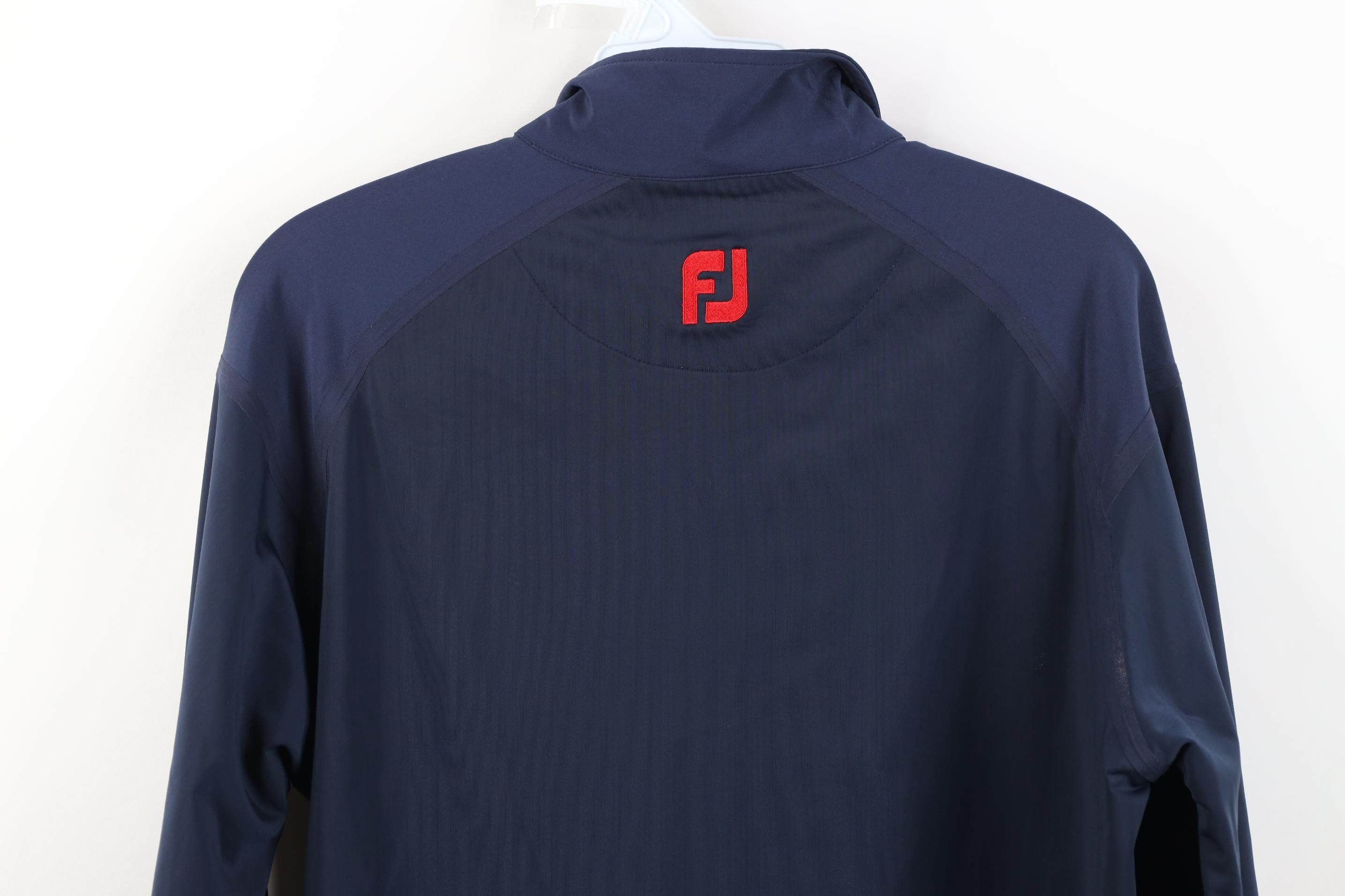 Footjoy FootJoy Embroidered FJ 1/4 Zip Golfing Golf Pullover Jacket Size US S / EU 44-46 / 1 - 14 Thumbnail