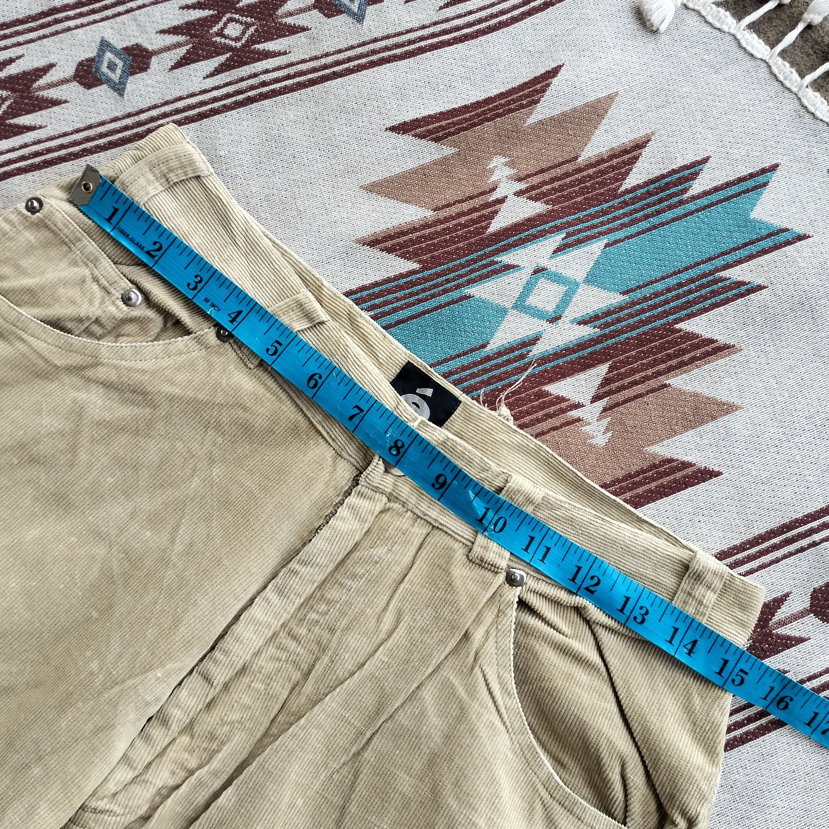 eS Vintage 90s skateboard e Board wear corduroi pants Size US 30 / EU 46 - 9 Thumbnail