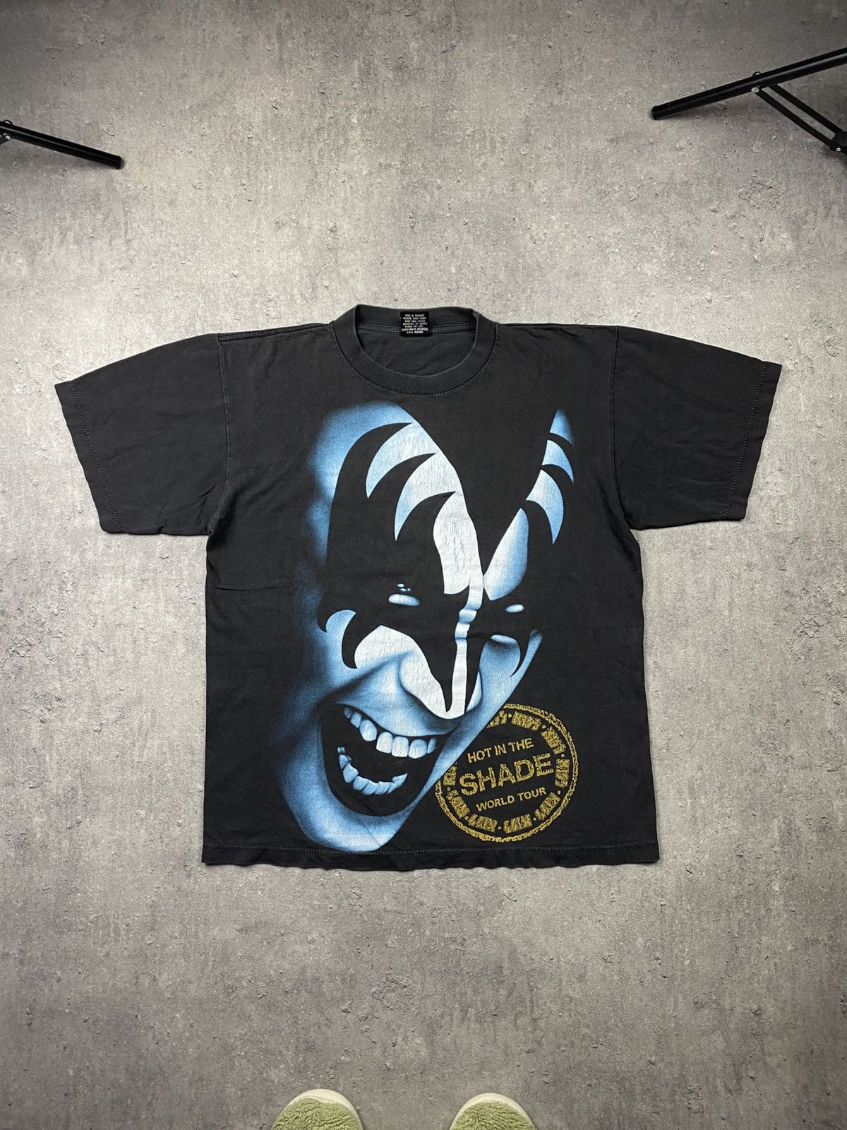 Japanese Brand × KISS × Vintage !!!RARE!!! Kiss t-shirt 1990 vintage avantgarde rok dripp Size US L / EU 52-54 / 3 - 1 Thumbnail