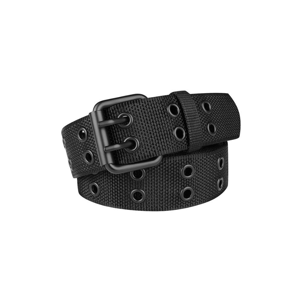 Other Black Nylon Adjustable Belt Plus Size Unisex 39–71 Size ONE SIZE - 1 Thumbnail