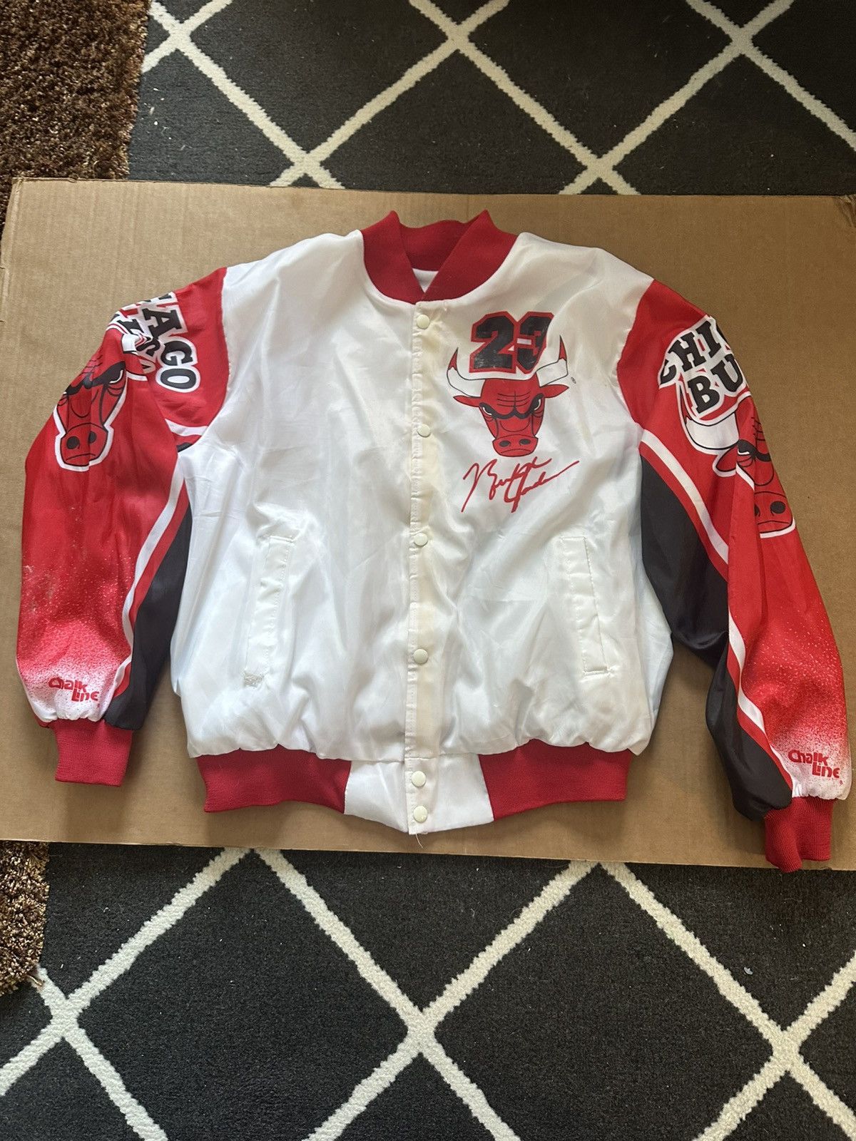Chicago Bulls Chalk Line Jacket | Grailed