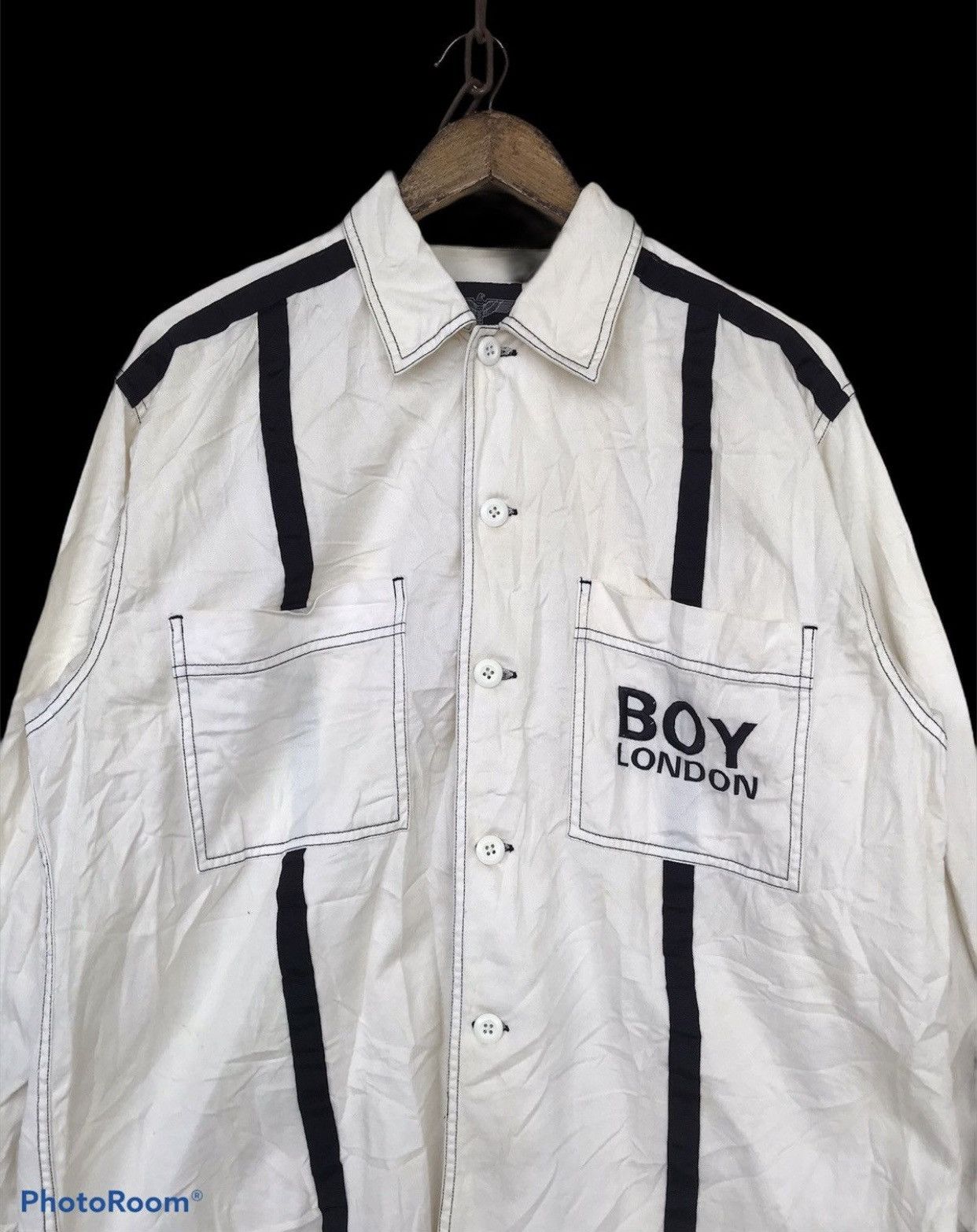 Boy London Vintage 90s Boy London Button Shirt Size US L / EU 52-54 / 3 - 2 Thumbnail