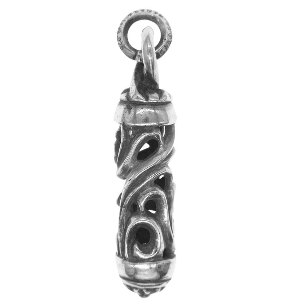 image of Chrome Hearts Roller Pendant in Silver, Men's