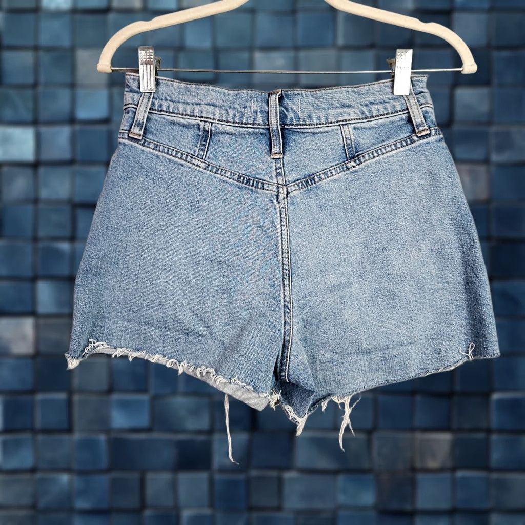 Madewell Madewell THE PERFECT MID-LENGTH JEAN SHORTBlue Women's Size 25 Regular Slim (Stretch) Denim Shorts Men? Size 42" / US 20 - 1 Thumbnail
