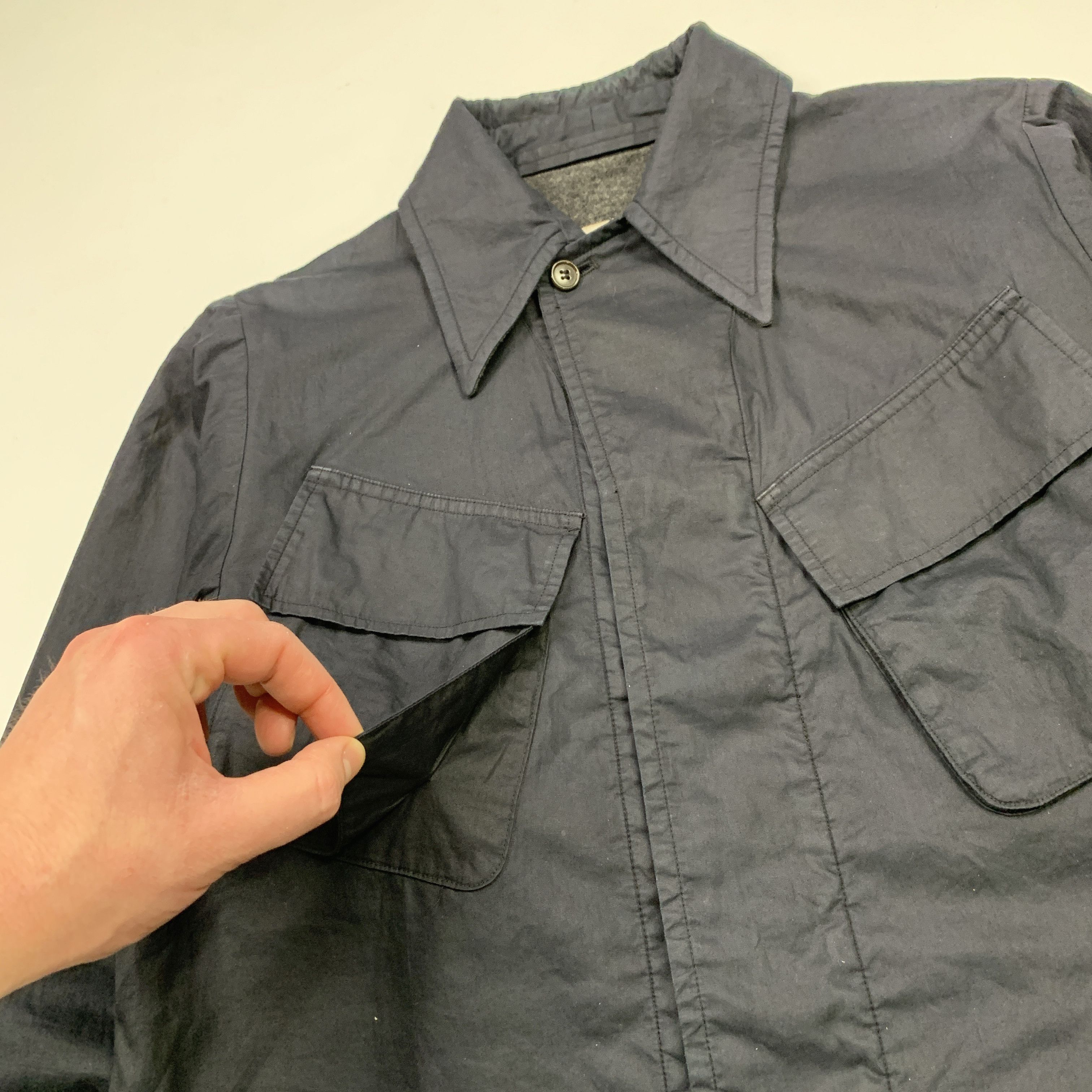 CABANE de ZUCCa 90s Cropped Military Jacket Size US S / EU 44-46 / 1 - 8 Thumbnail