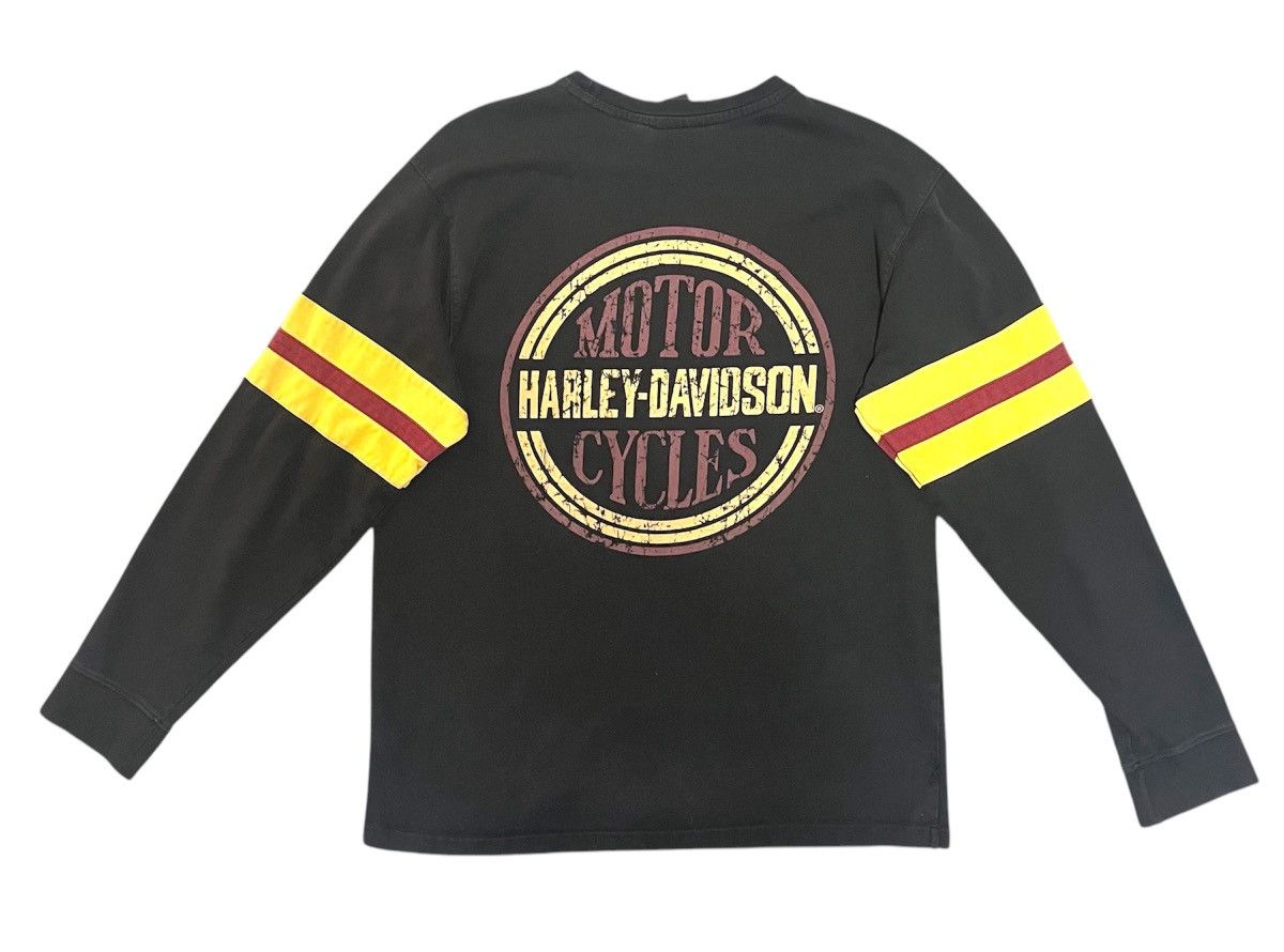 Harley Davidson × Vintage Vintage Heavyweight Harley Davidson Longsleeve Size US L / EU 52-54 / 3 - 2 Thumbnail