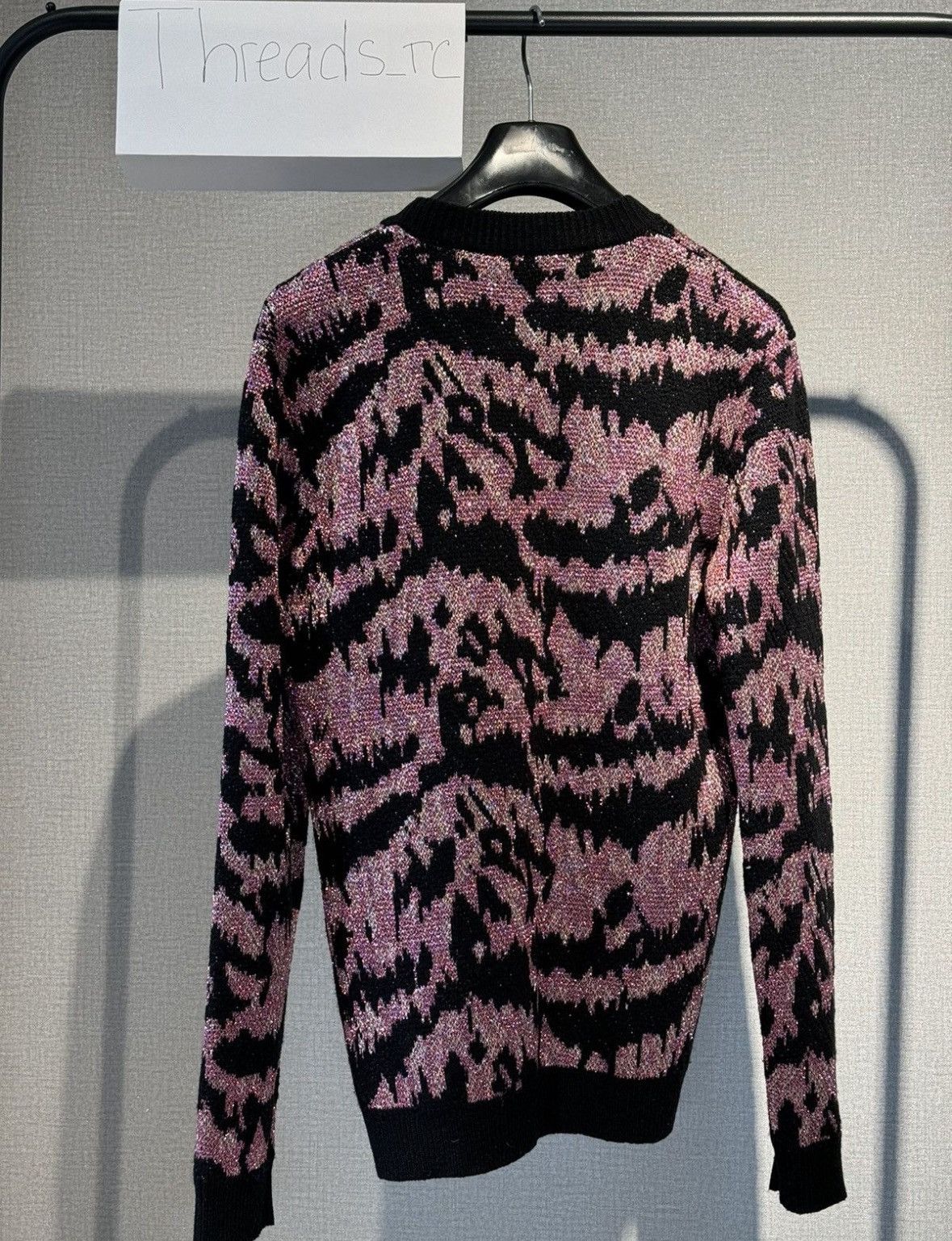 Gucci Lurex Wool Tiger Sweater