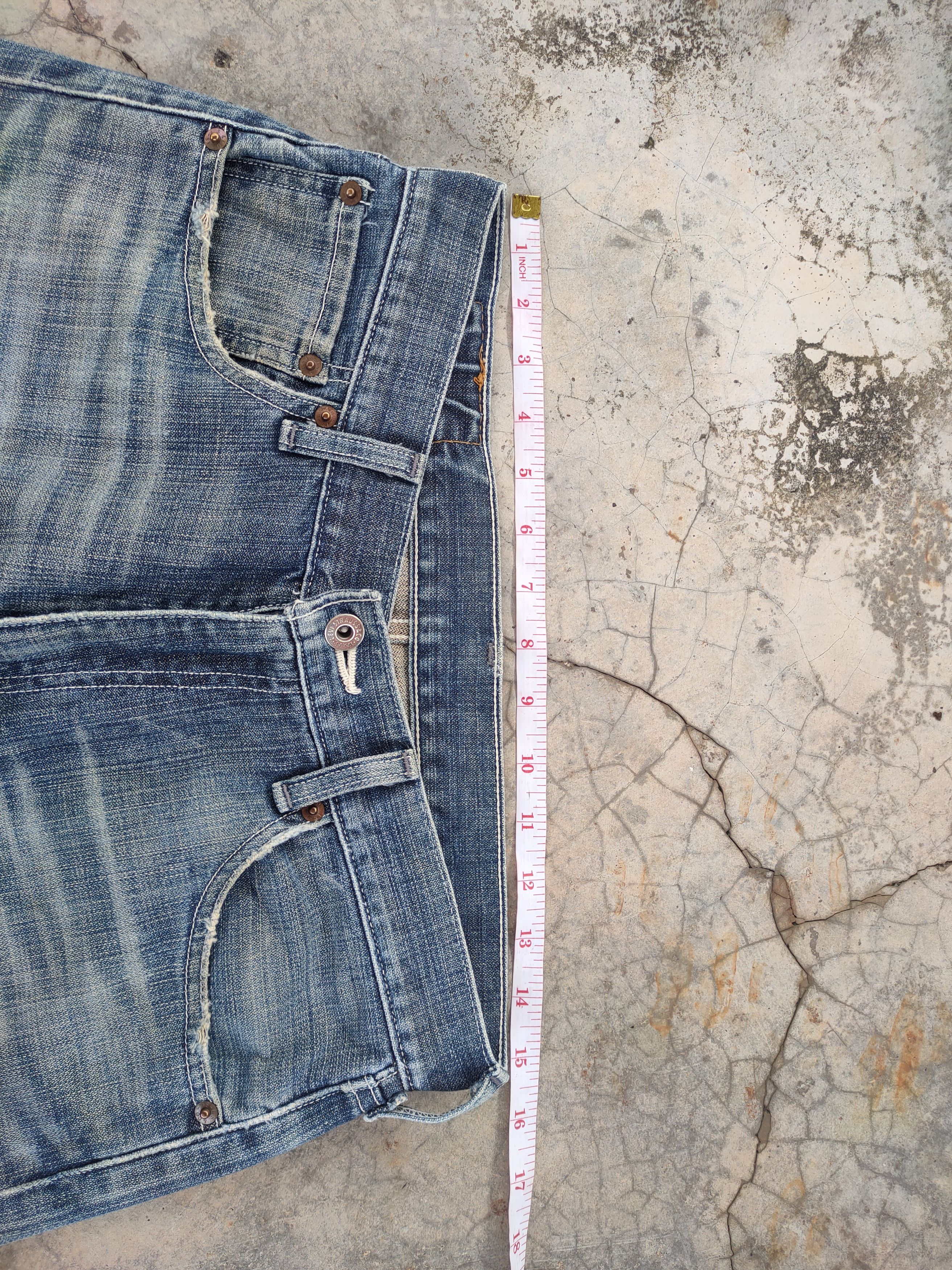 Levi's Vintage Clothing VINTAGE LEVI'S 503 JEANS DISTRESSED DENIM PANTS Size US 30 / EU 46 - 4 Thumbnail