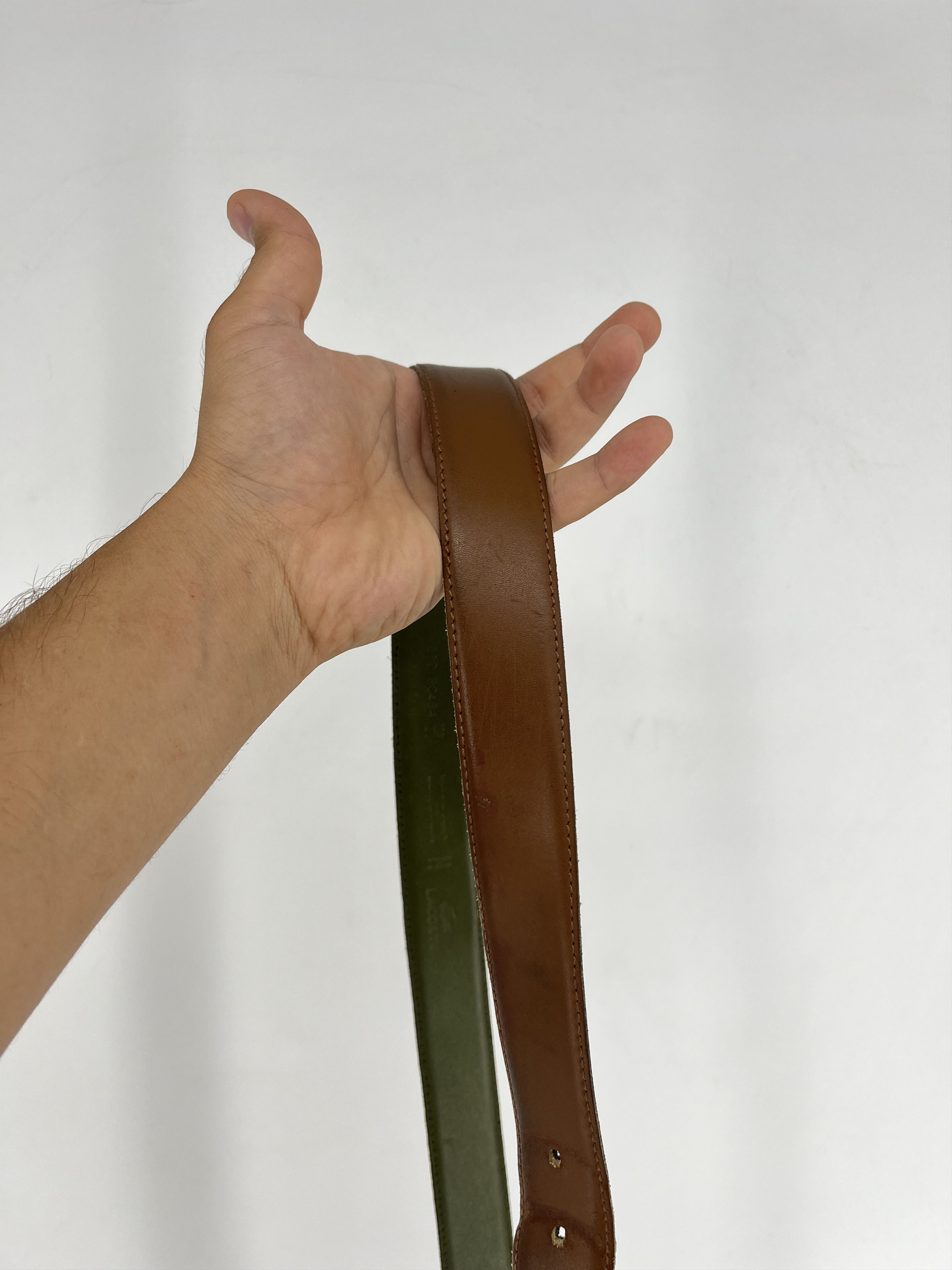 Lacoste Vintage Y2K Reversible Vintage Lacoste Belt Size ONE SIZE - 6 Thumbnail