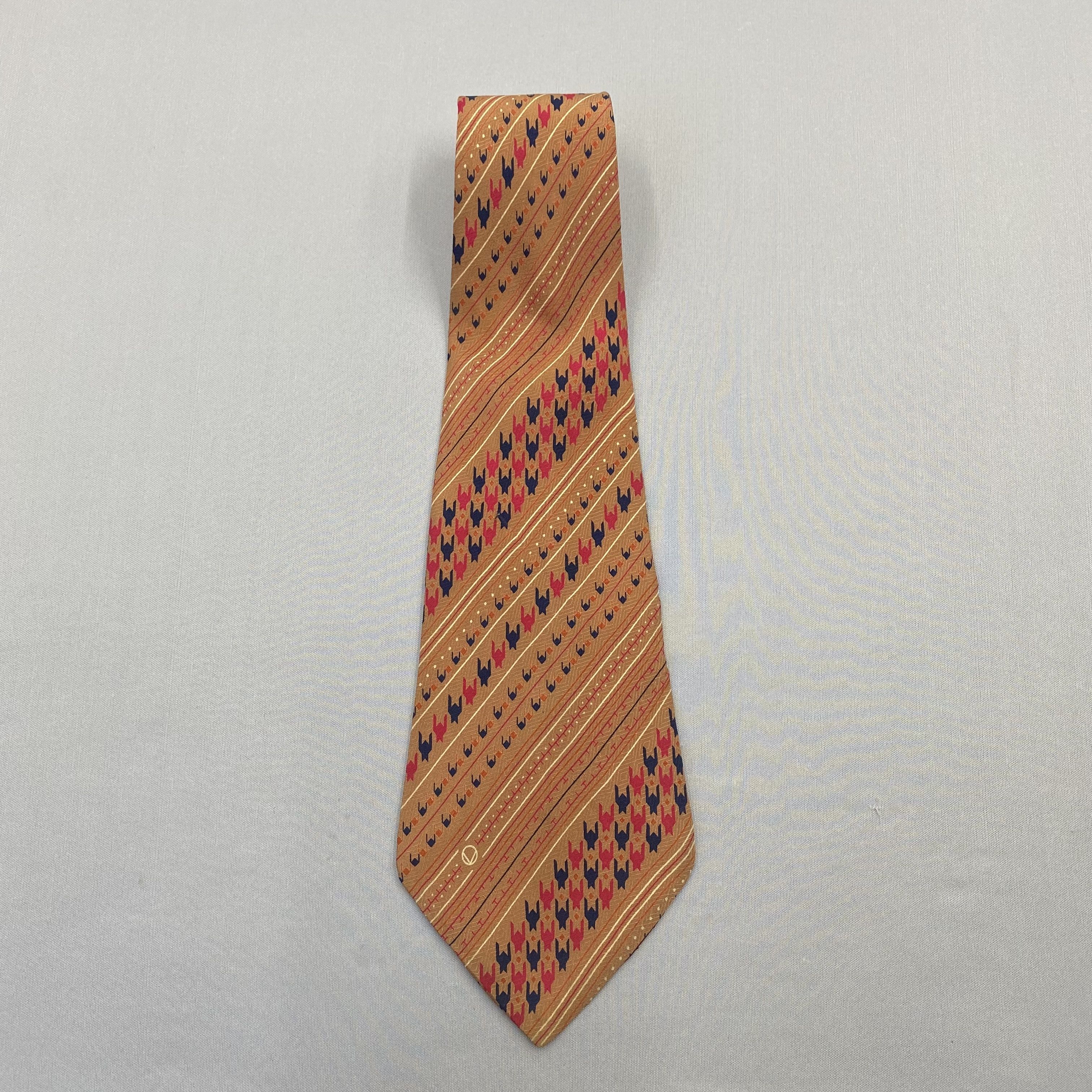 Valentino Vintage Valentino SILK Necktie Cravate Pure Silk Neck Tie Size ONE SIZE - 3 Thumbnail
