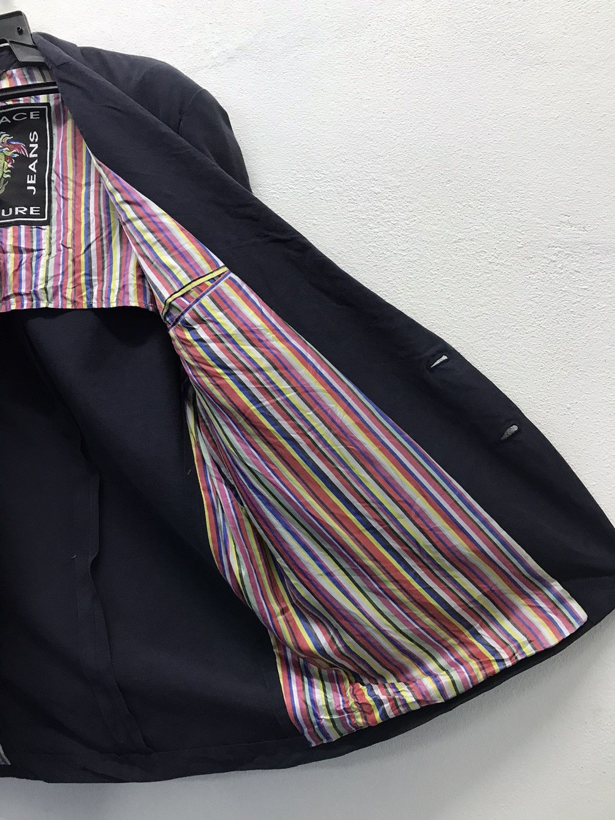 Versace × Versace Jeans Couture × Vintage Vintage Versace Couture Jeans Made In Italy Blazer Size US L / EU 52-54 / 3 - 10 Thumbnail