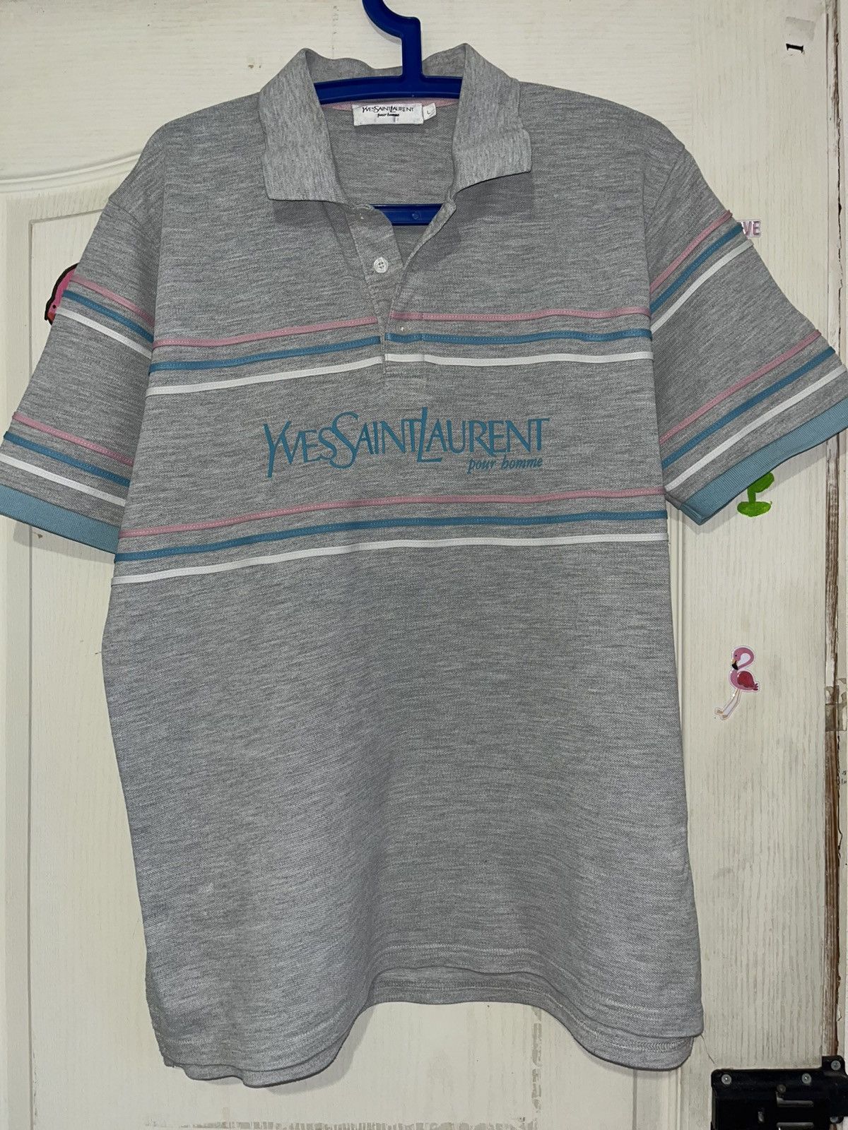 Yves Saint Laurent YSL polo size L Size US L / EU 52-54 / 3 - 1 Thumbnail