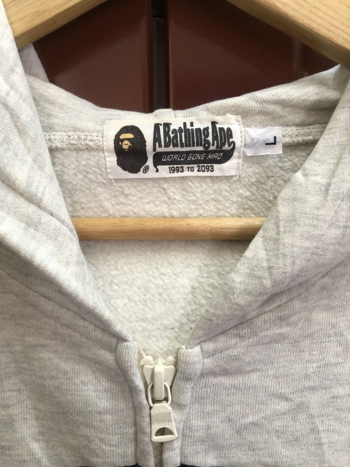 Bape OG A Bathing Ape Busy Work Baby Milo Zip Hoodie Size US L / EU 52-54 / 3 - 4 Thumbnail