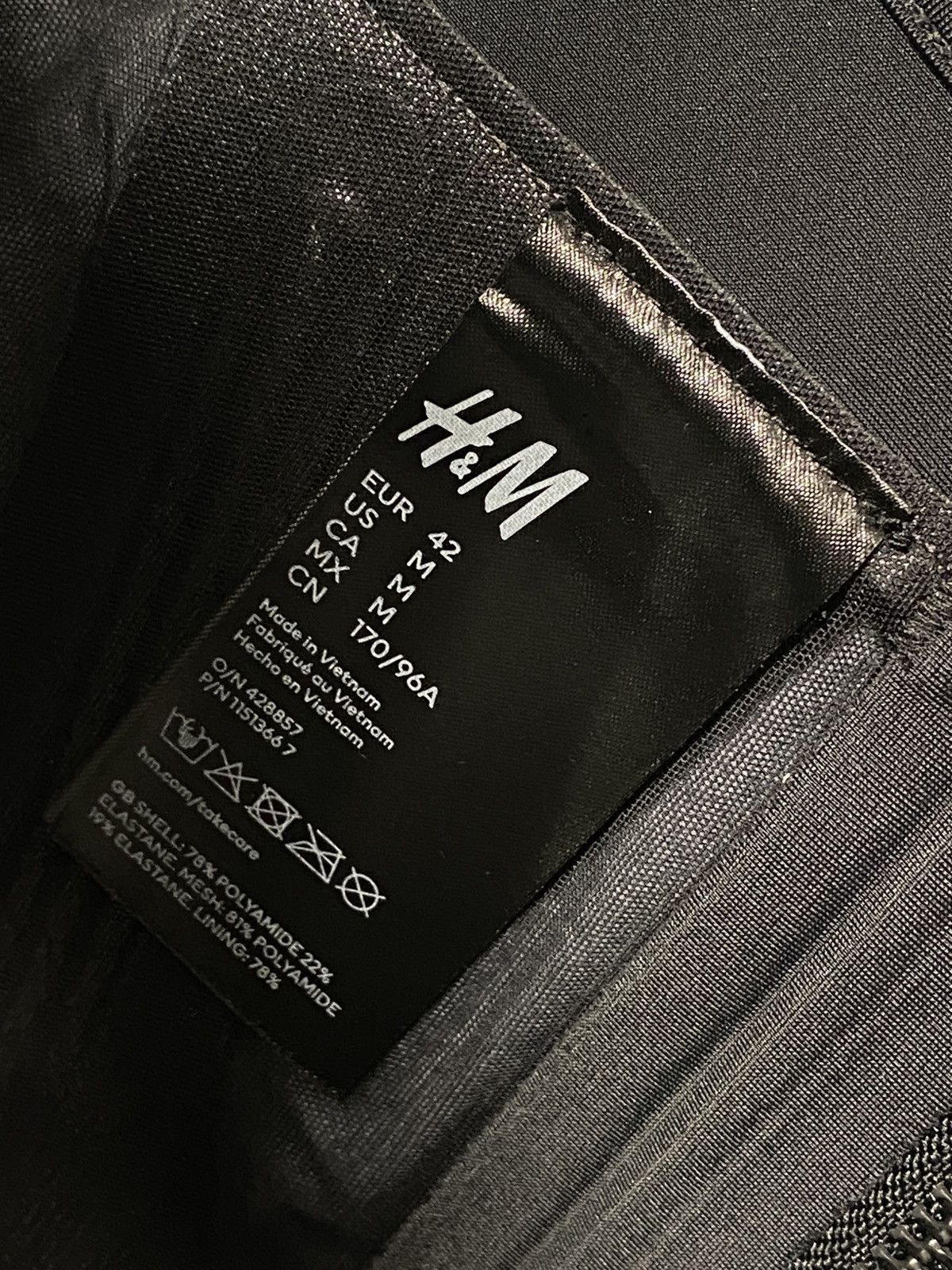 H&M × Mugler × Thierry Mugler Mugler x H&M Mesh Panel Black Corset Top Size M / US 6-8 / IT 42-44 - 3 Thumbnail
