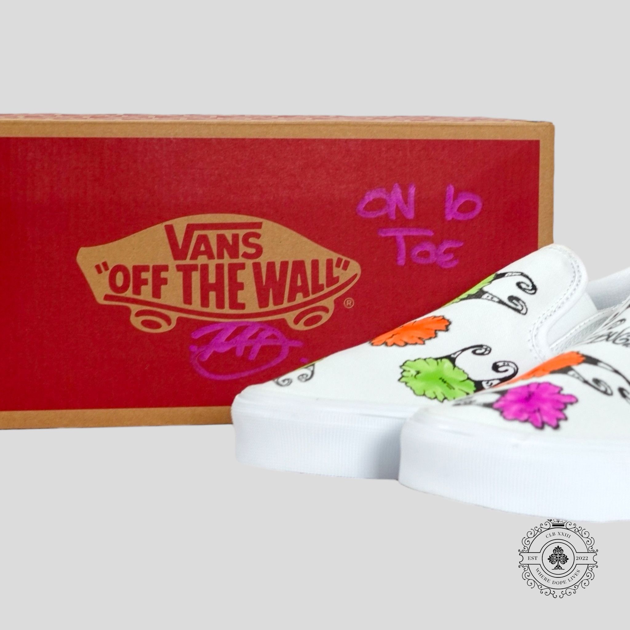 Matty Boy 1-of-1 Matty Boy Bug Slip on Vans Size US 11 / EU 44 - 5 Thumbnail