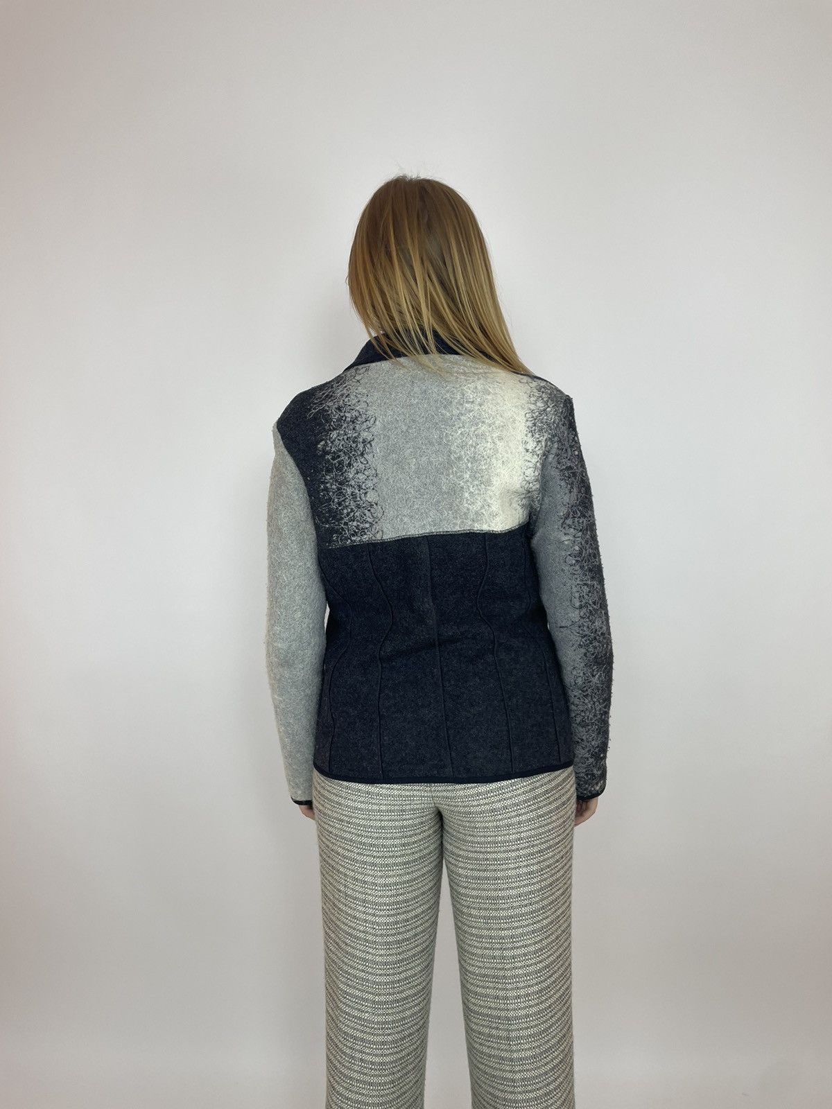 Vintage ET DIEU CREA LA FEMME Wool coat Womens size 44 Size M / US 6-8 / IT 42-44 - 6 Thumbnail