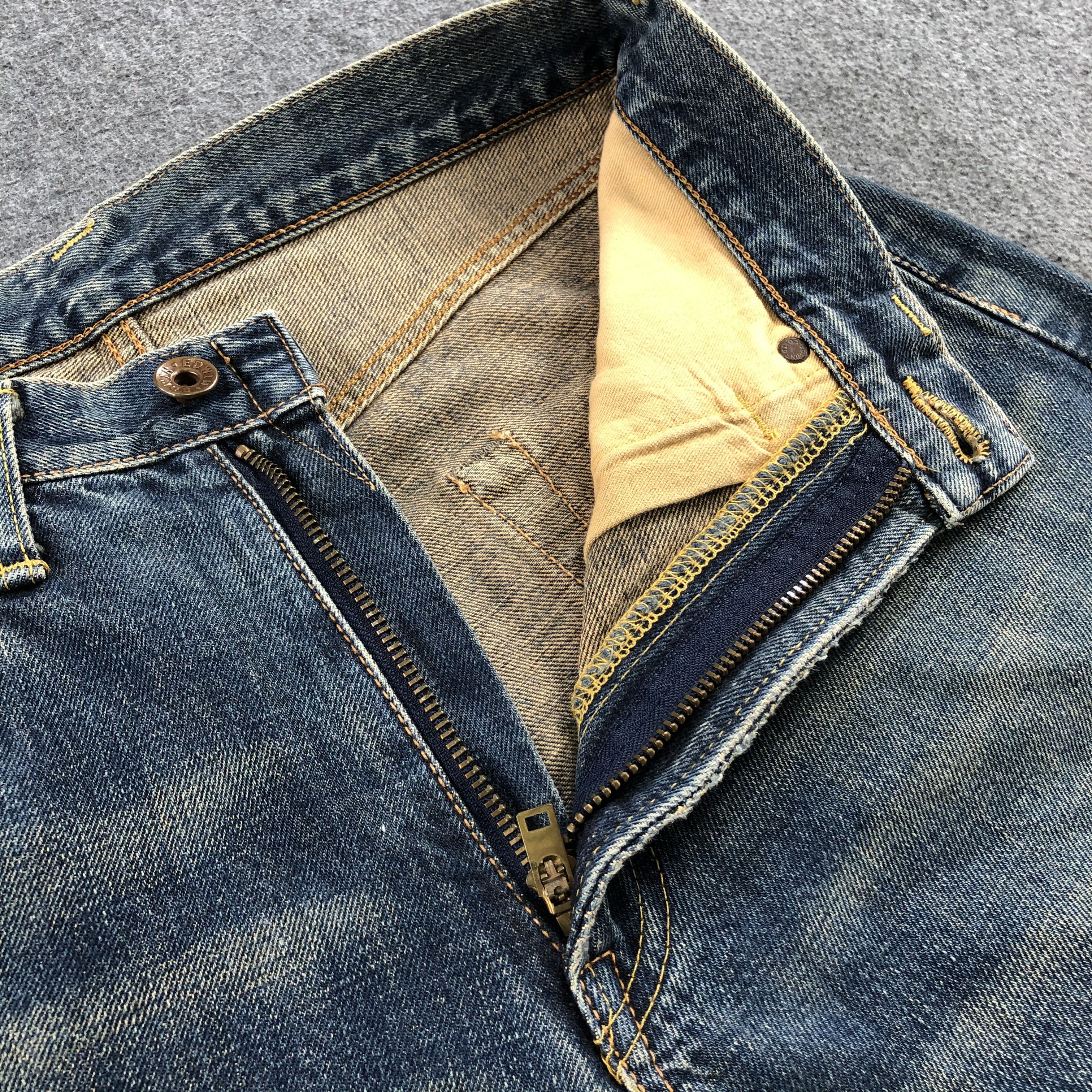 Edwin Vintage Edwin 505 Earth Tone Jeans-J1765 Size US 29 - 10 Thumbnail