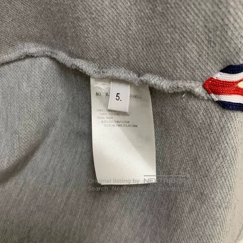 Thom Browne Thom Browne Gray Short Sleeve Knit Shirt Size US XXL / EU 58 / 5 - 4 Thumbnail