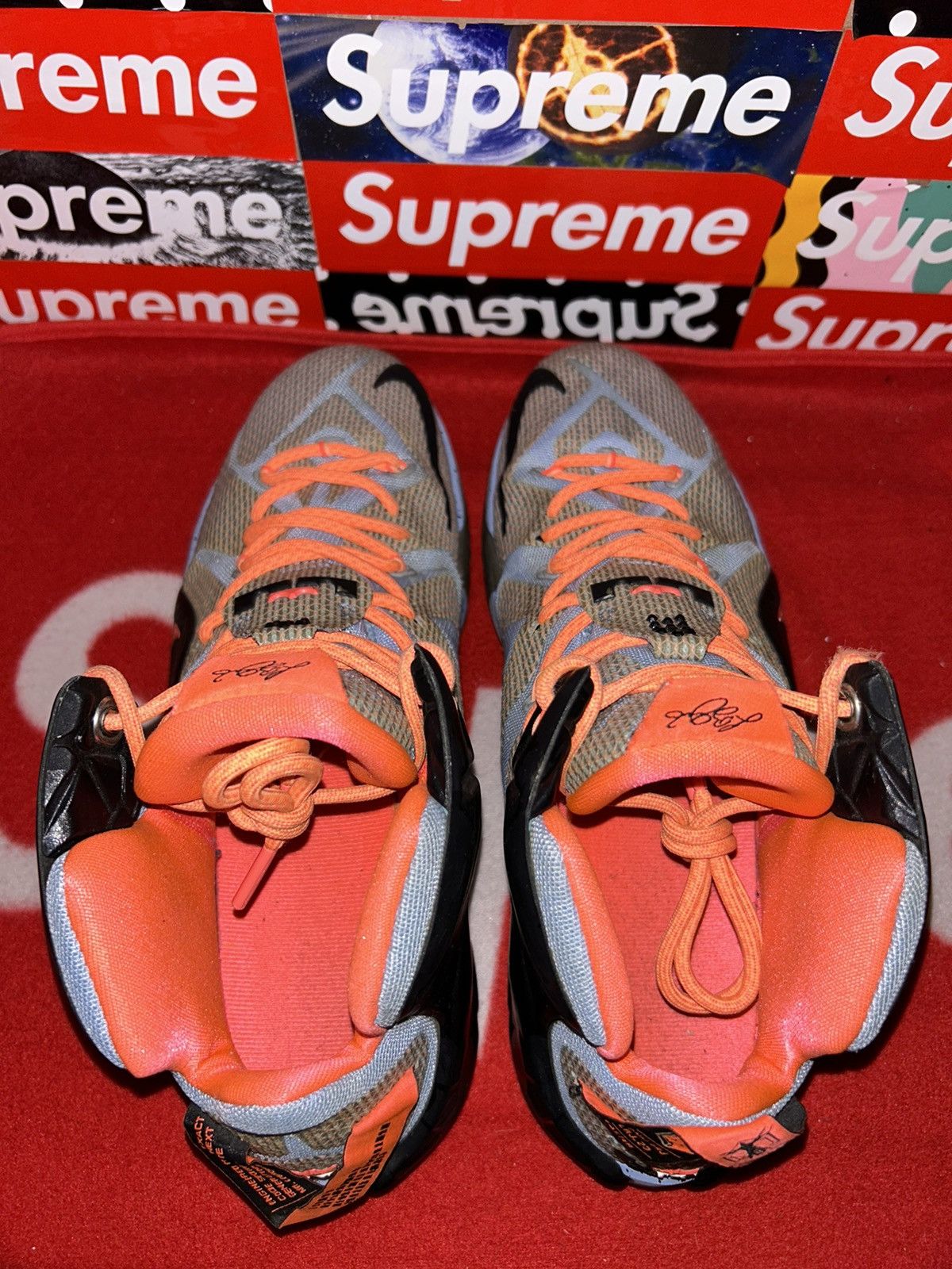 Nike Nike LeBron 12 'Easter' - 684593-488 size 12 Size US 12 / EU 45 - 4 Thumbnail