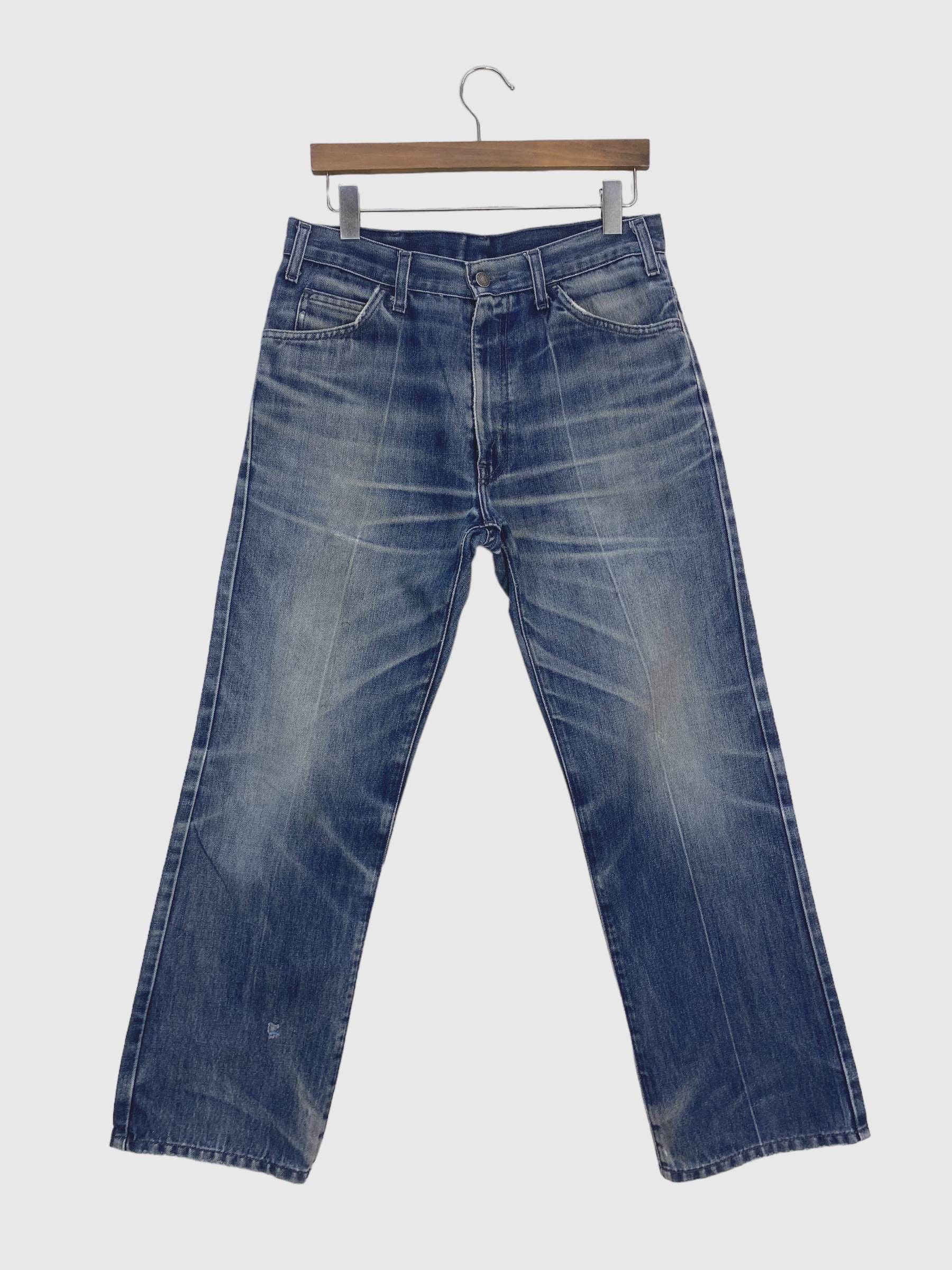 Levi's × Levi's Vintage Clothing Levis Sta-Prest Jeans Light Wash Jeans Size US 31 - 2 Thumbnail