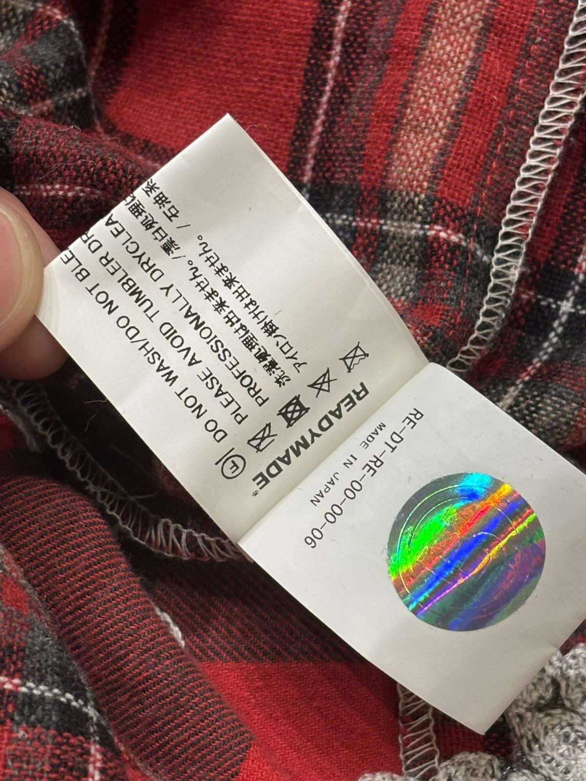 DENIM TEARS × READYMADE Denim Tears X Ready Made Flannel Shirt Size US M / EU 48-50 / 2 - 9 Thumbnail