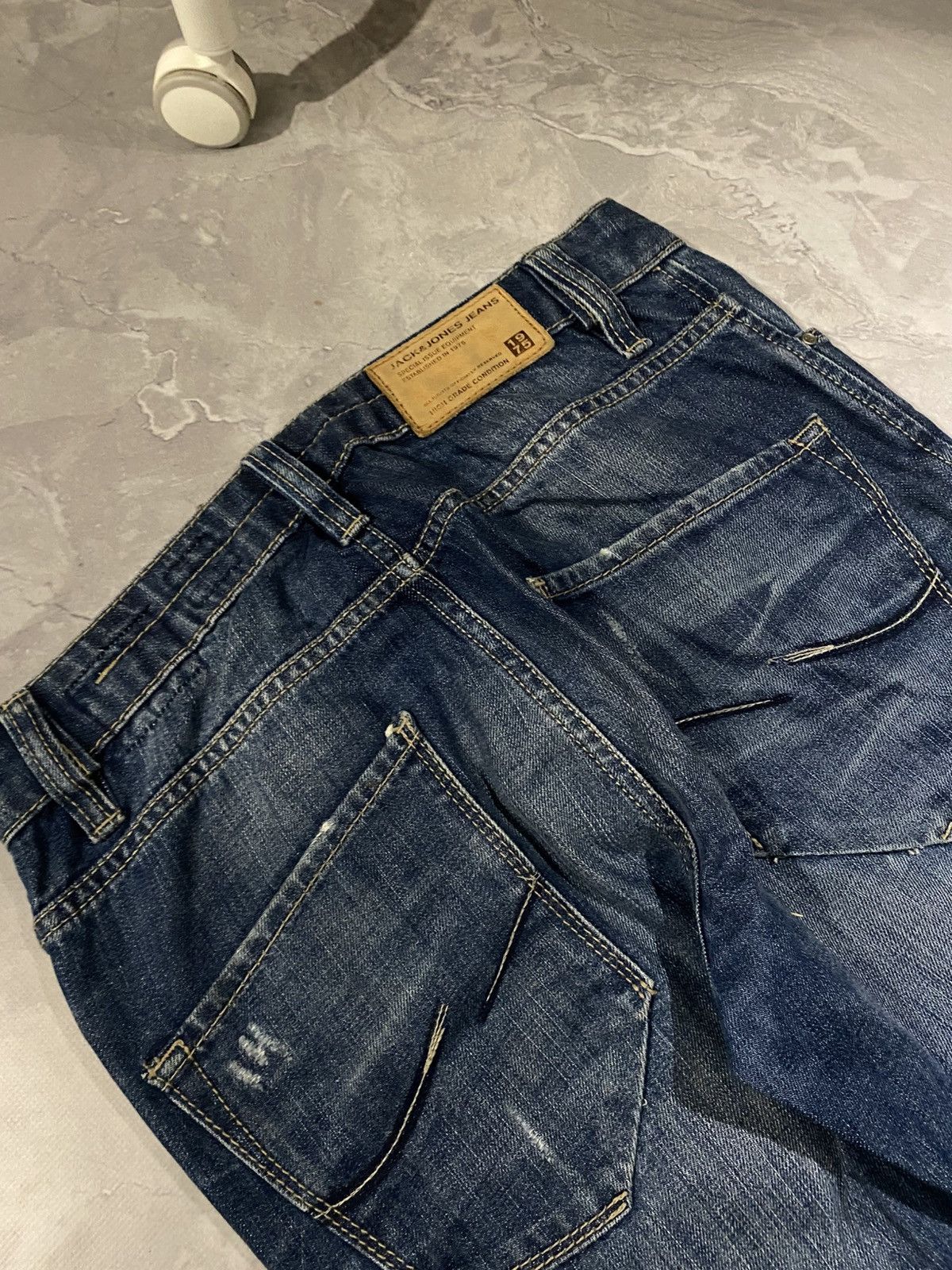 Japanese Brand Rare Avant Garde Slim Denim Size US 30 / EU 46 - 6 Thumbnail