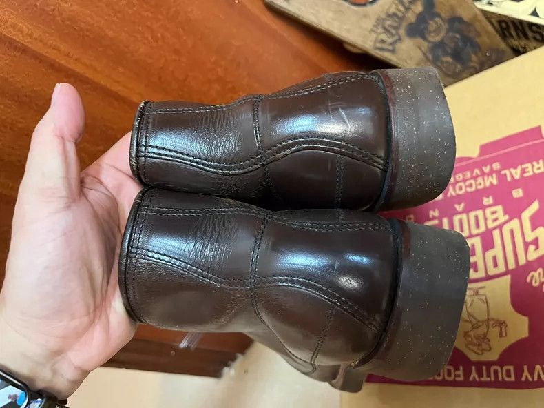 The Real McCoy's The Real Mccoys Monkey boots made of horse leather 2505-Nex Size US 9 / EU 42 - 7 Thumbnail