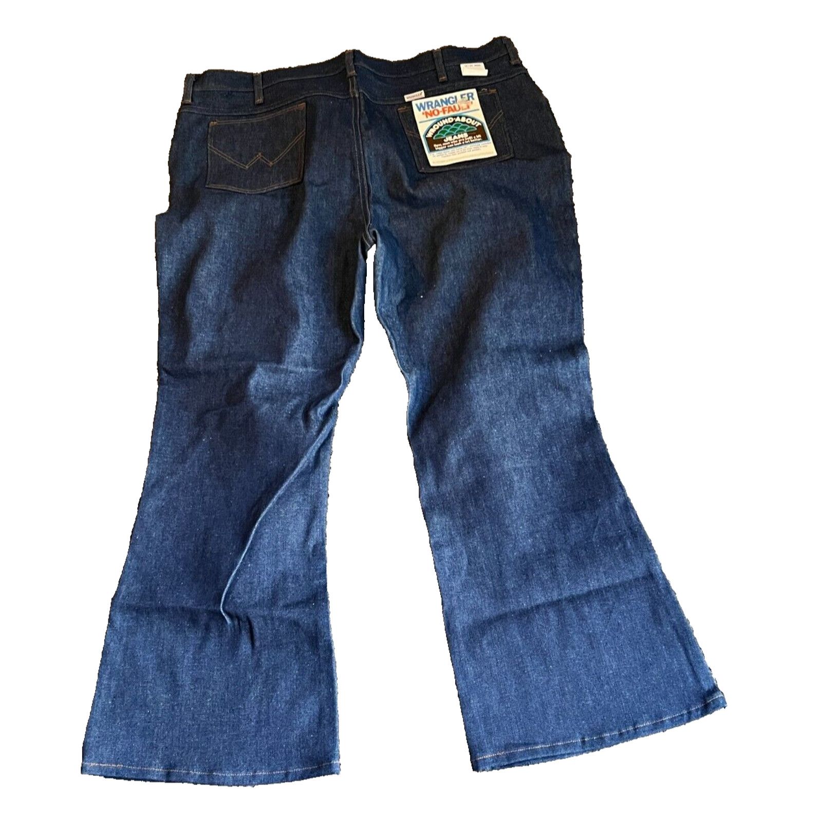 Wrangler DS 70s Wrangler Big Bell Jeans No Fault Denim NWT 46x30 Size US 44 / EU 60 - 8 Thumbnail