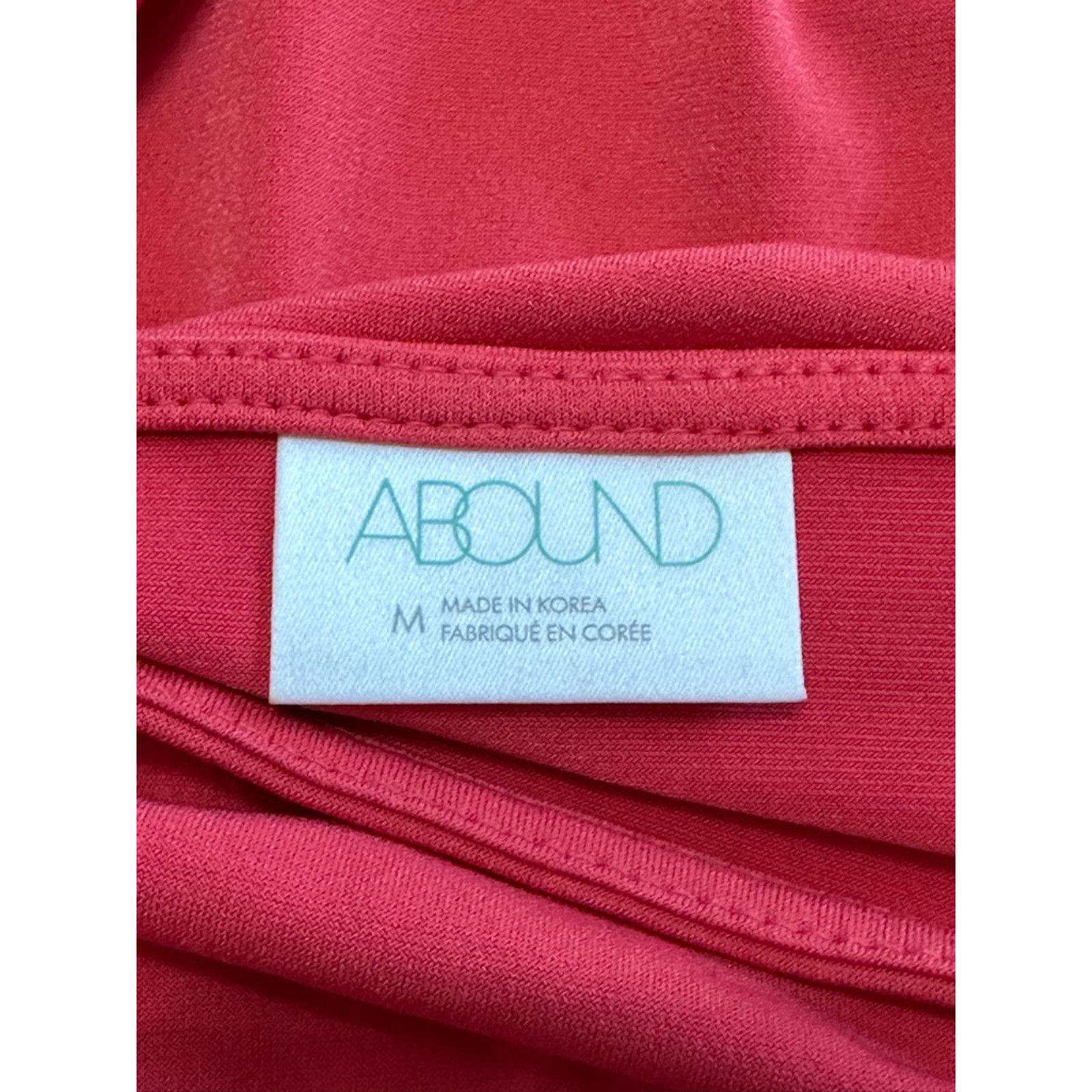 Other Abound Top Full Sleeve Stretchable Ruched Details Red M NWOT Size M / US 6-8 / IT 42-44 - 8 Thumbnail