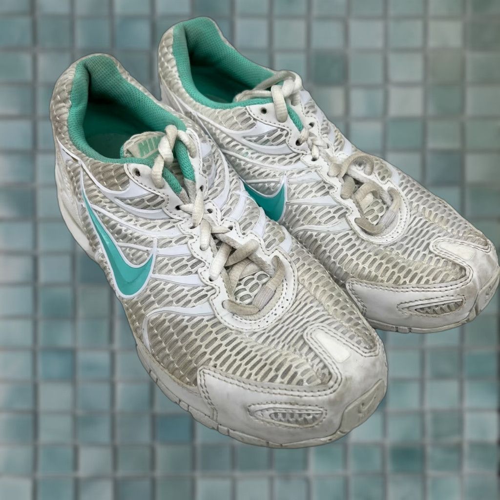 Nike Nike Air Max Torch 4 Womens Lace Up Low Top White Running Shoes Sz 8 343851-100 Size XS / US 0-2 / IT 36-38 - 1 Thumbnail