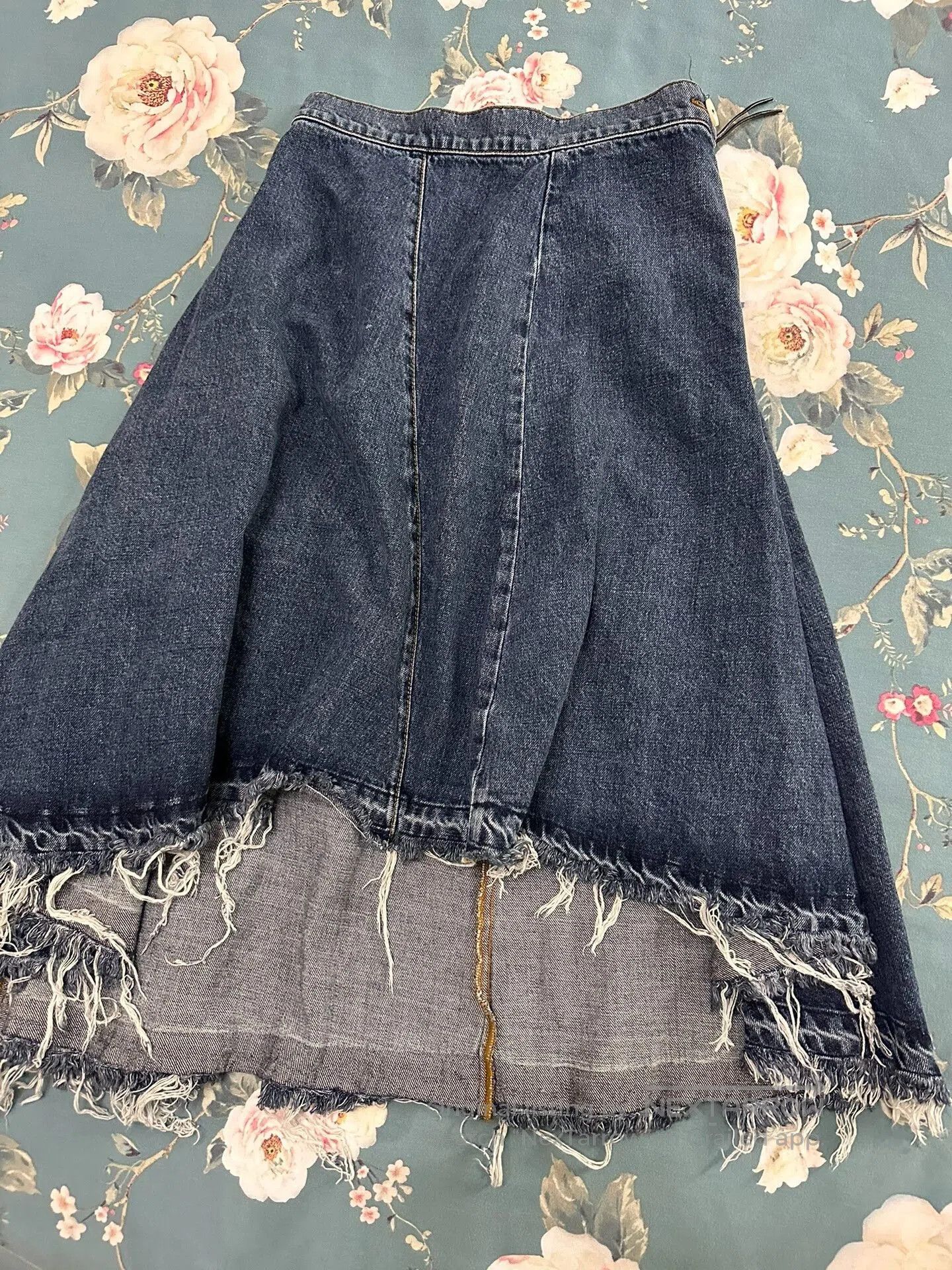 Marni Marni Irregular Hem Denim Skirt. Size 26" / US 2 / IT 38 - 1 Thumbnail