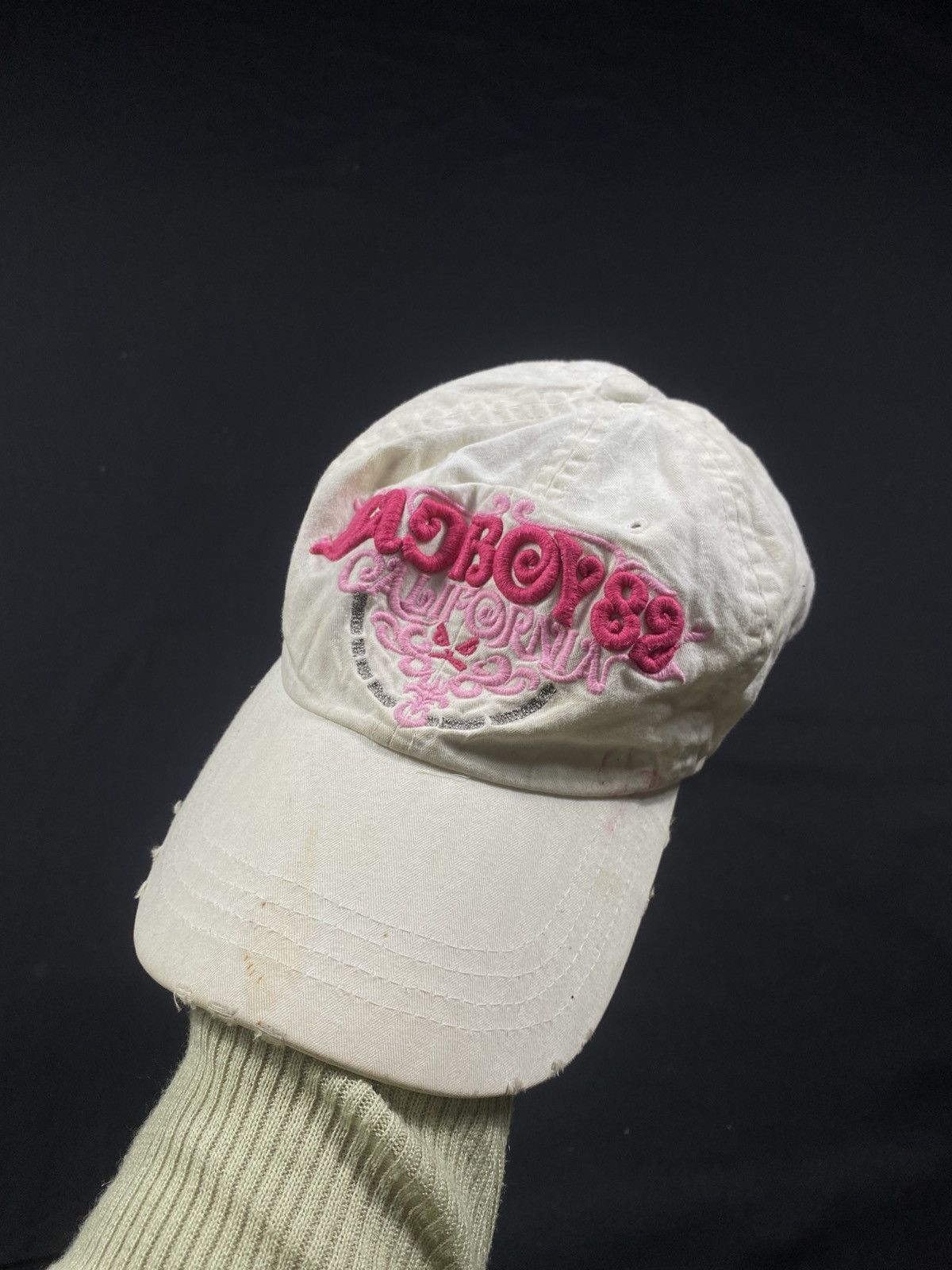 14th Addiction × If Six Was Nine × KMRii Gothic Studded Crazy Cadet Hats Distressed Size ONE SIZE - 1 Thumbnail