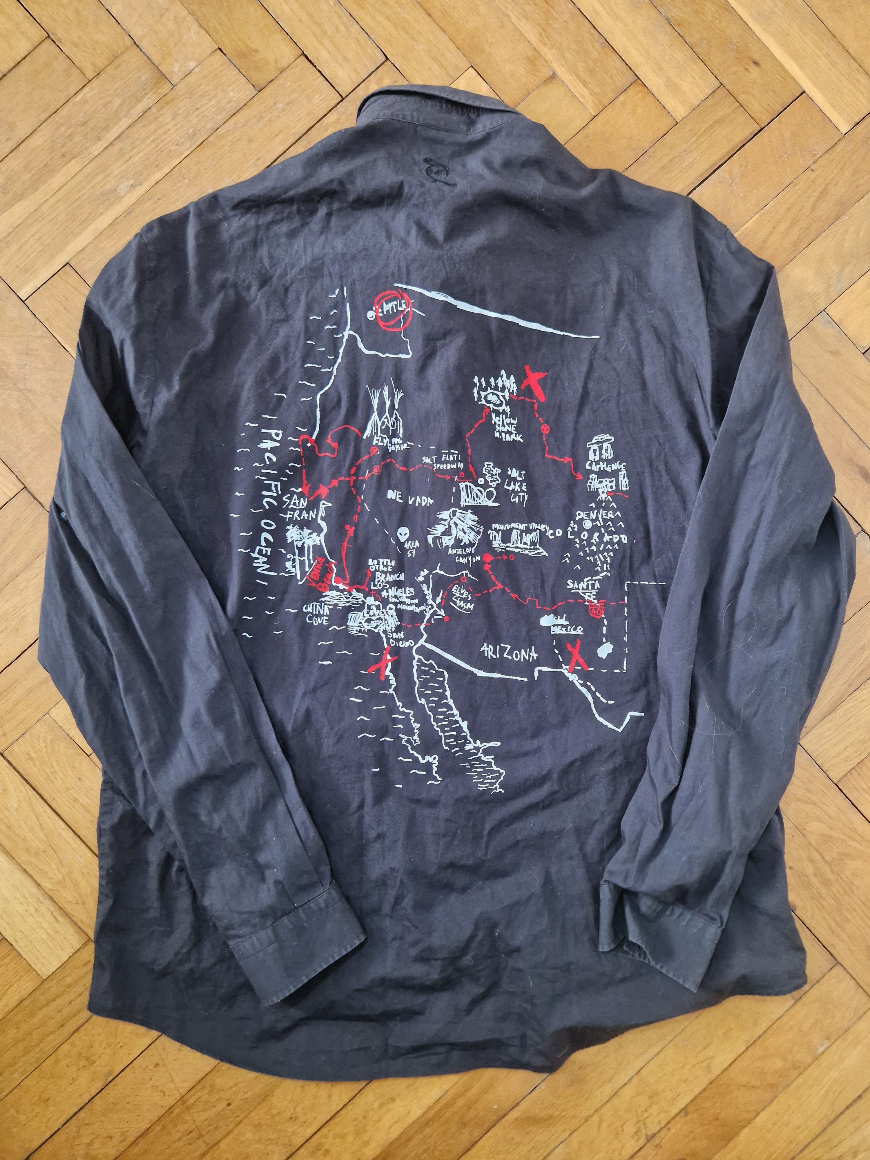 Alexander McQueen Alexander McQueen east coast vintage shirt Size US L / EU 52-54 / 3 - 7 Thumbnail
