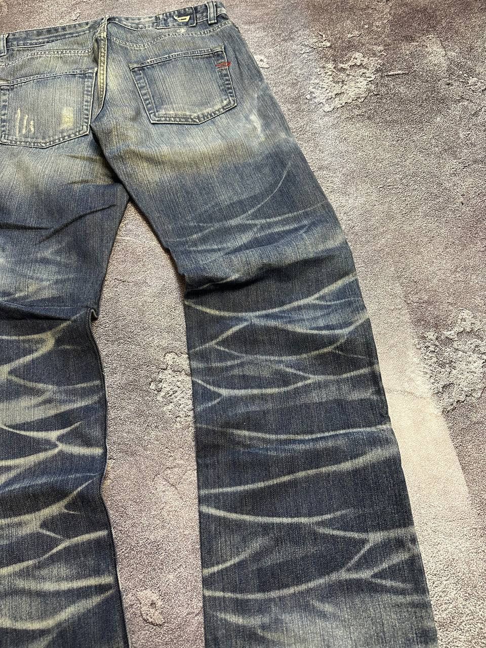 Diesel × If Six Was Nine × Japanese Brand Vintage Diesel Jeans Big Logo Distressed Baggy japanese 90s Size US 32 / EU 48 - 5 Thumbnail