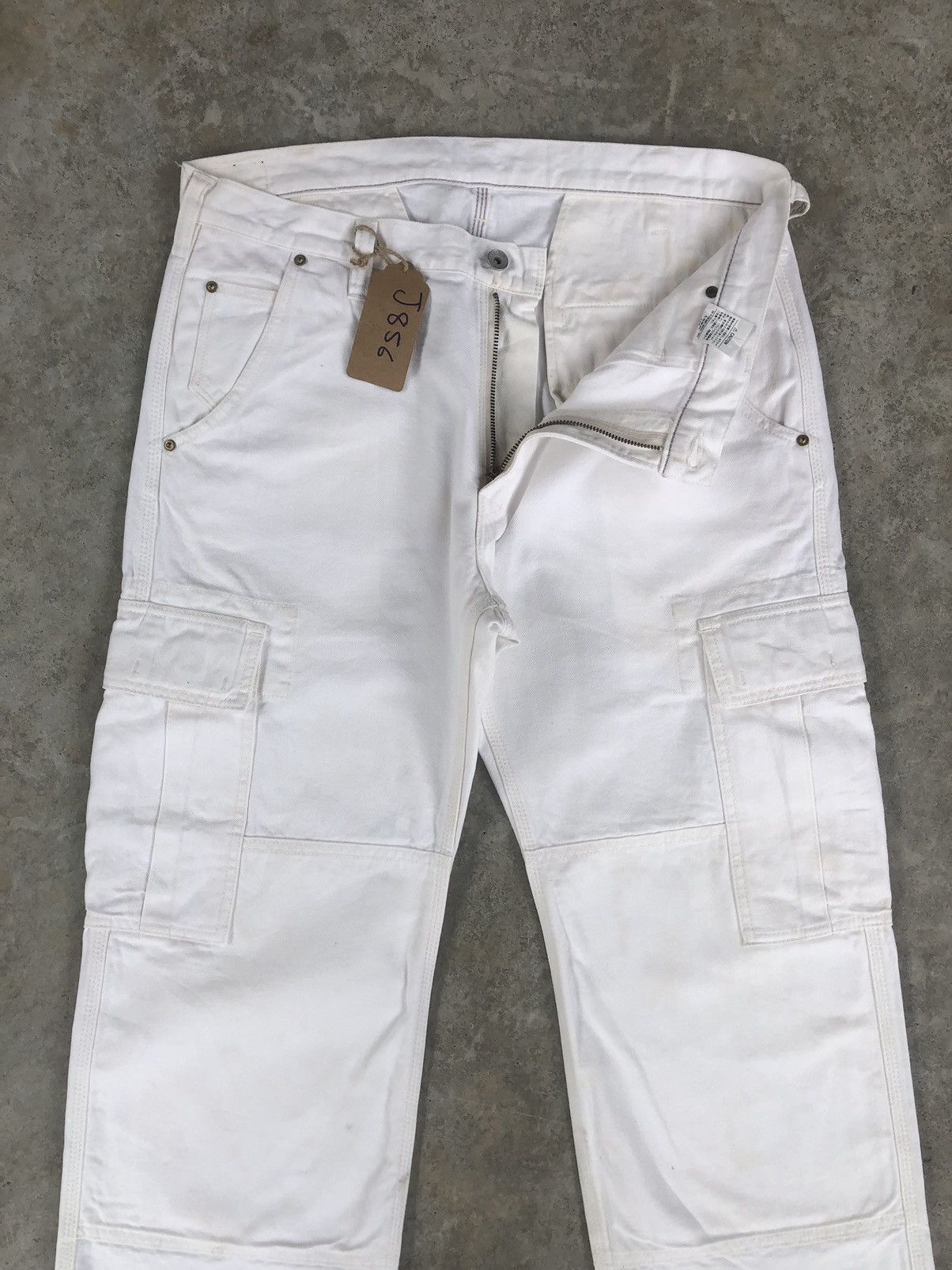 Iron Heart Japanese Iron Heart Biker Jeans Cargo Pants Size US 35 - 3 Thumbnail