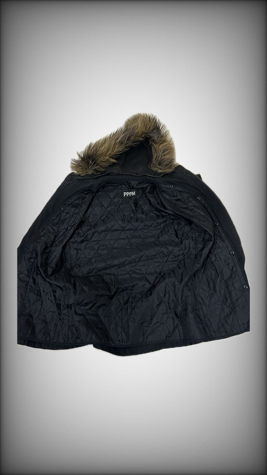 PPFM PPFM Jacket With Detachable Fur Hood Double zipper Size US M / EU 48-50 / 2 - 4 Thumbnail