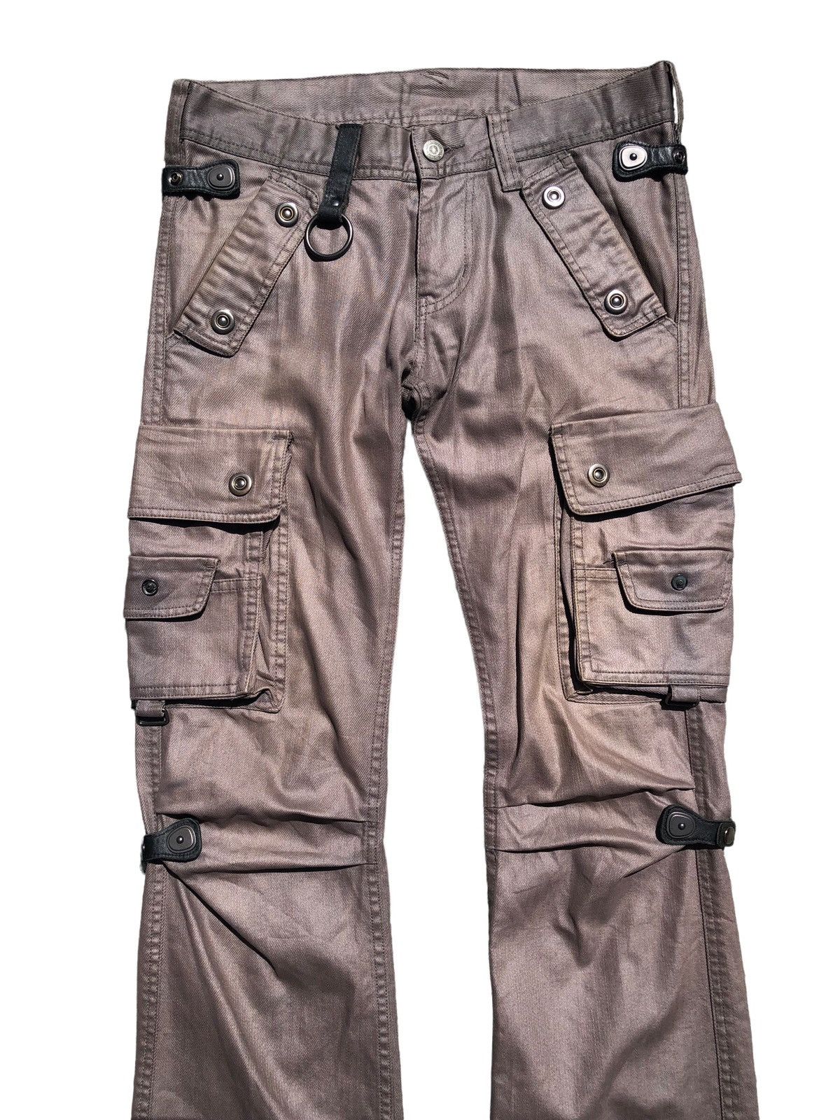 Tornado Mart waxed utility cargo pants