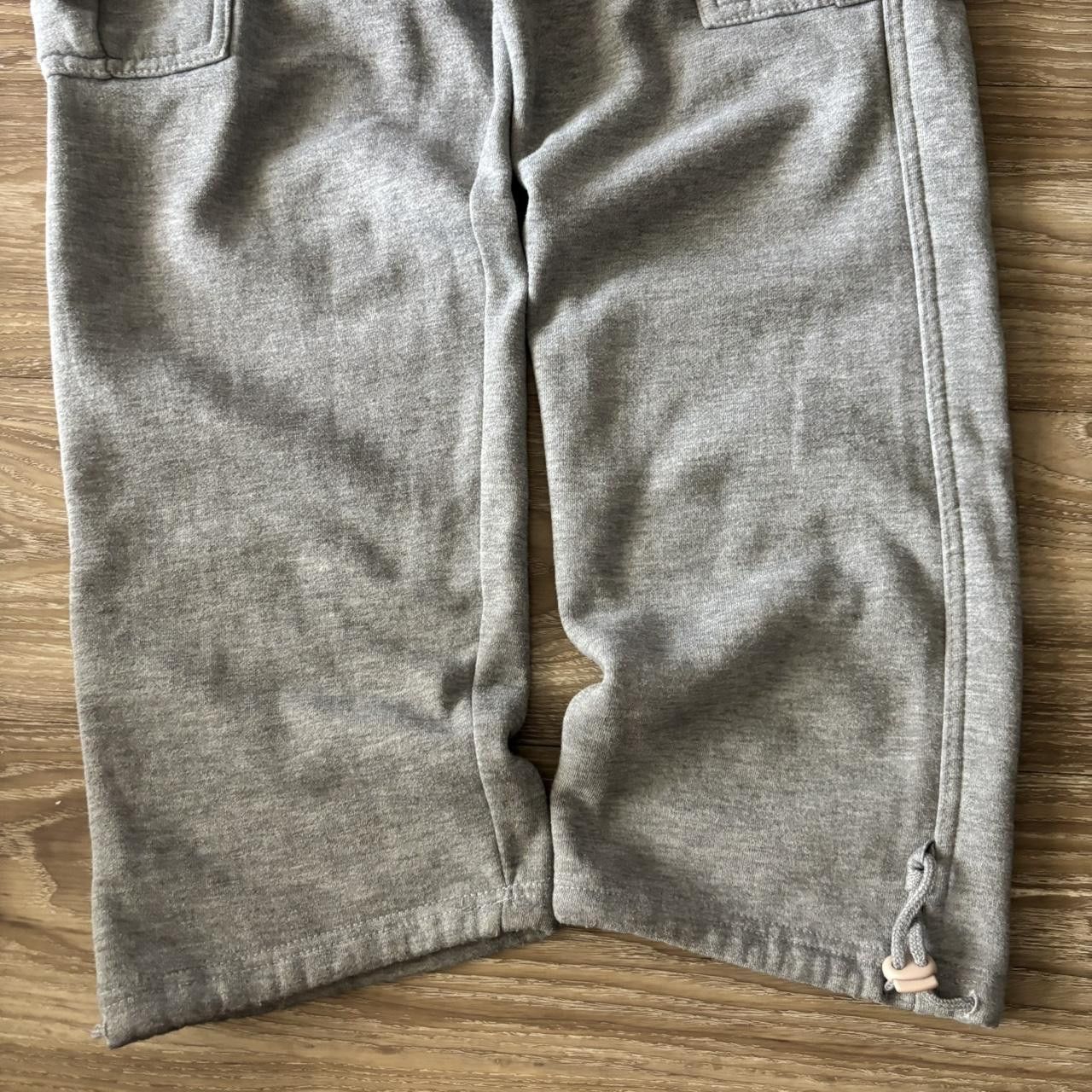 Japanese Brand Crazy Vintage Y2K/2000s Baggy Grey Skater Cargo Sweatpants! Fits M Size US 30 / EU 46 - 5 Thumbnail