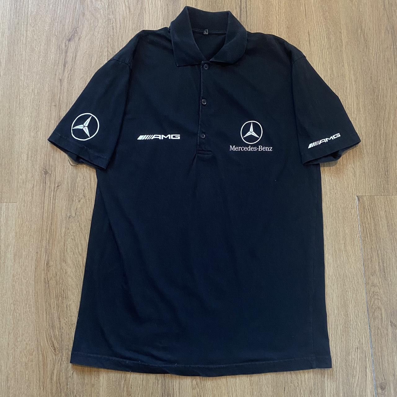 Mercedes-Benz Mercedes AMG polo shirt #motorsport Vintage y2k Size US L / EU 52-54 / 3 - 1 Thumbnail