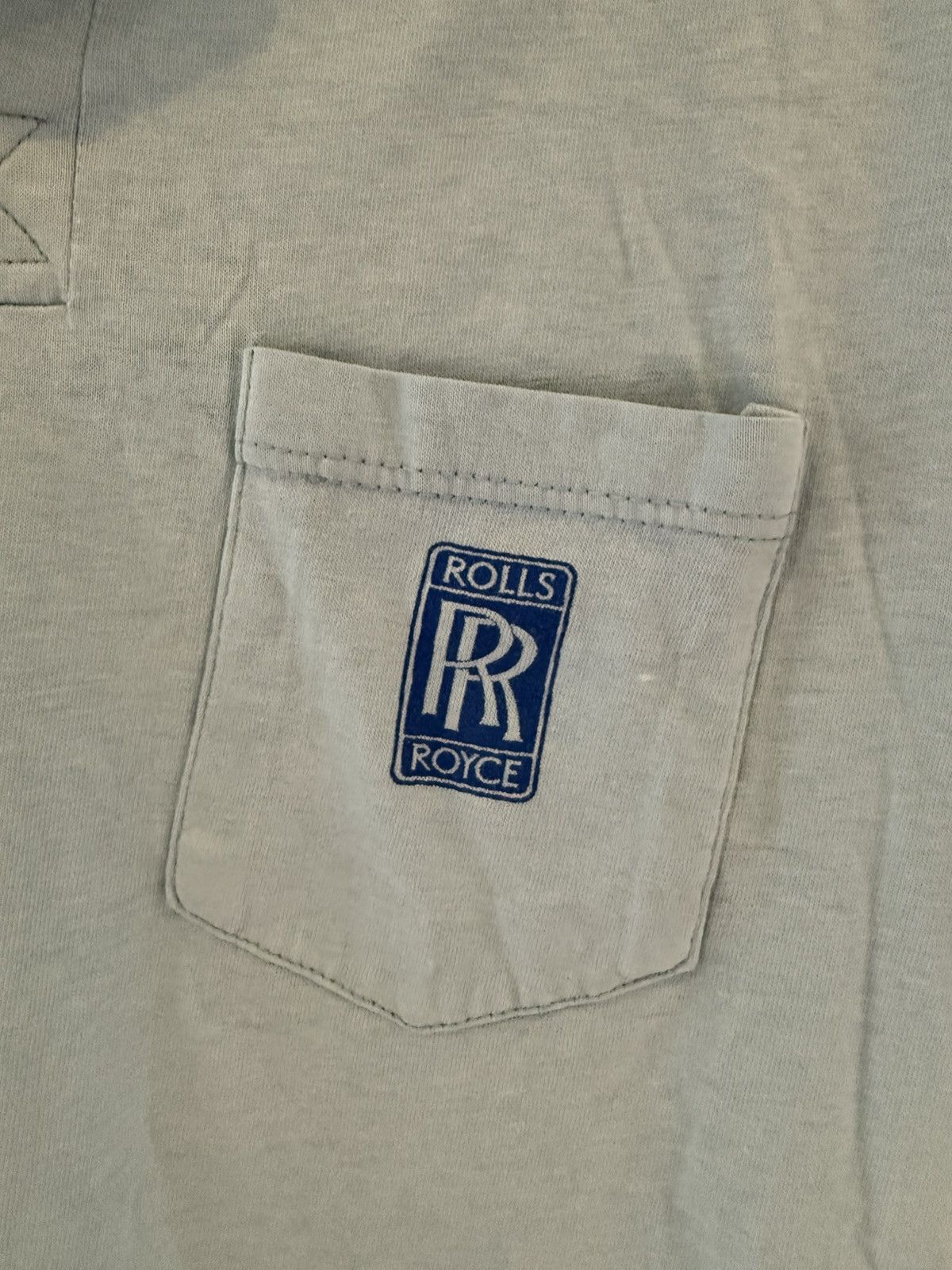 Vintage RARE: Vintage Rolls Royce Mechanic Shirt Size US S / EU 44-46 / 1 - 3 Thumbnail