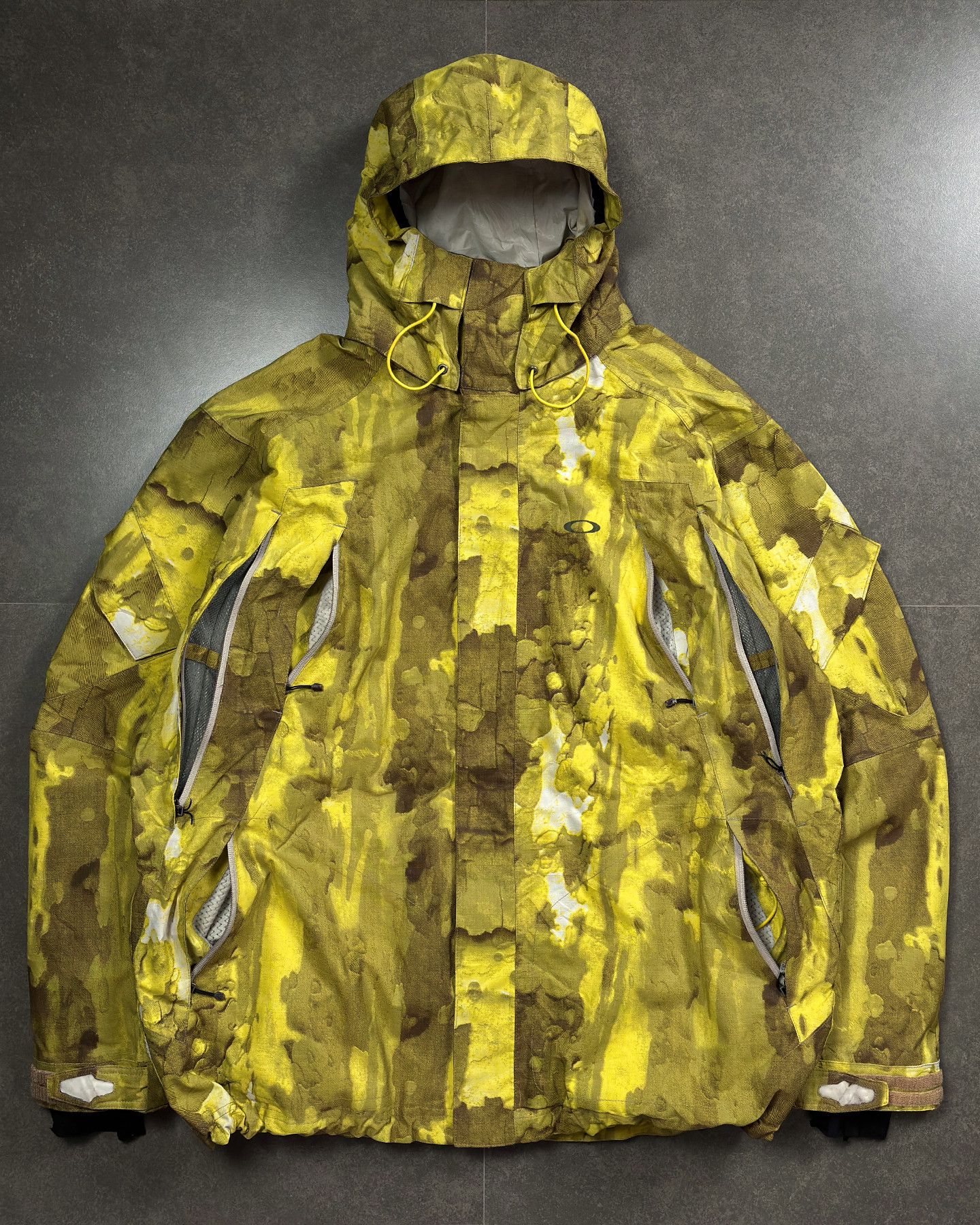 Oakley 00s Oakley Down Geometric Pattern Magnetic Closure Jacket Size US XL / EU 56 / 4 - 6 Thumbnail