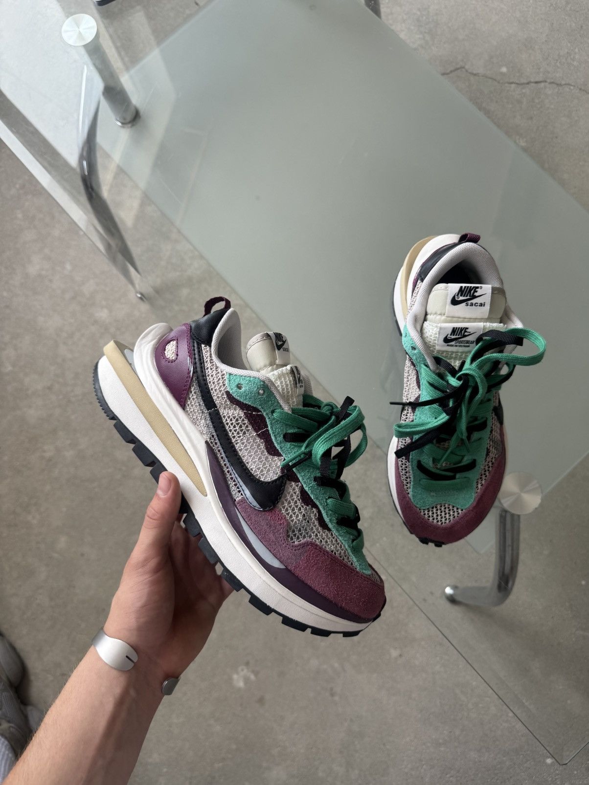 Nike × Sacai Nike x Sacai Vaporwaffle Sneakers Size US 7 / EU 40 - 6 Thumbnail