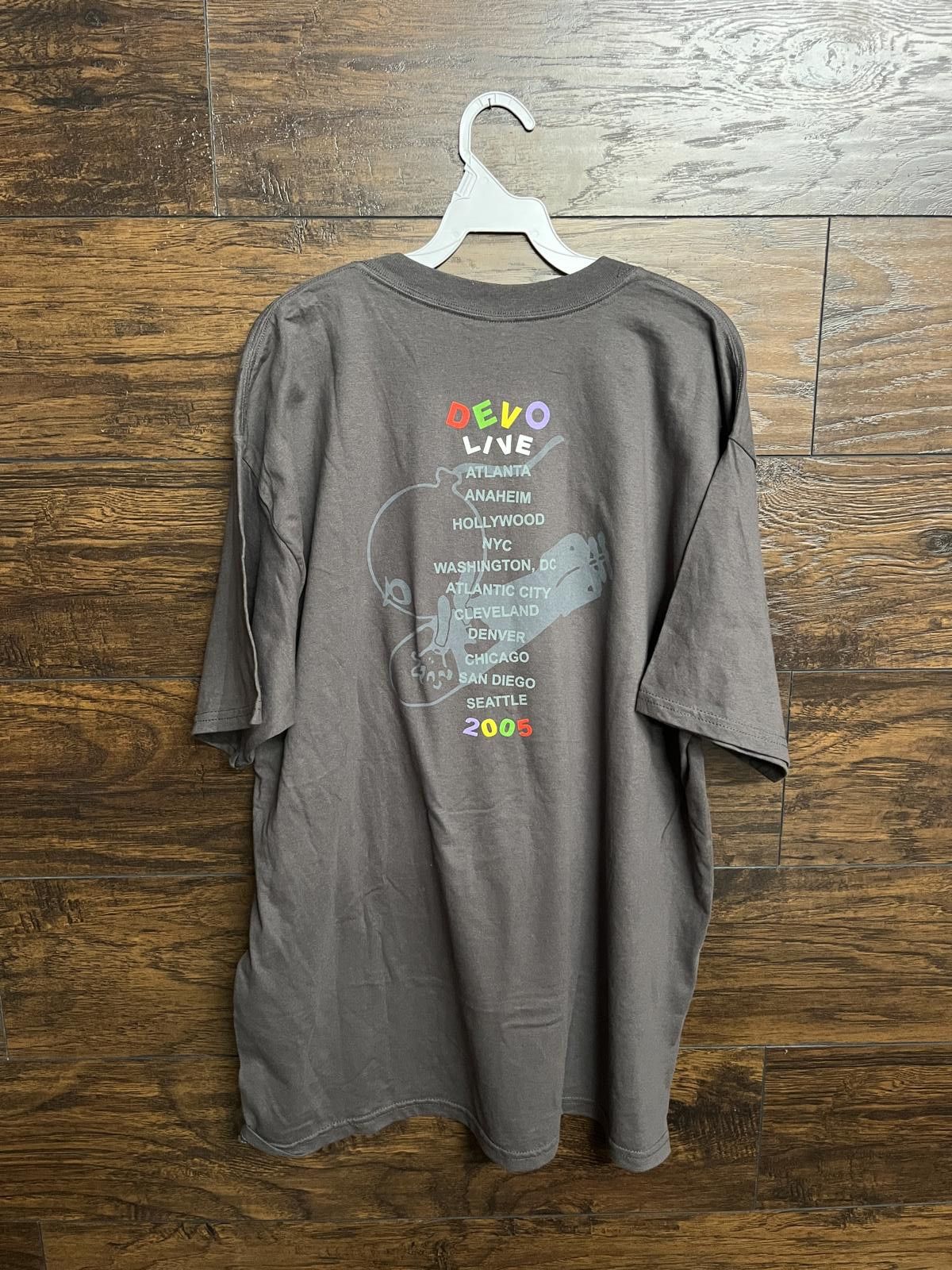 Gildan DEVO Live 2005 - Devo Tour T-shirt Bombs Away - XL Size US XL / EU 56 / 4 - 2 Thumbnail