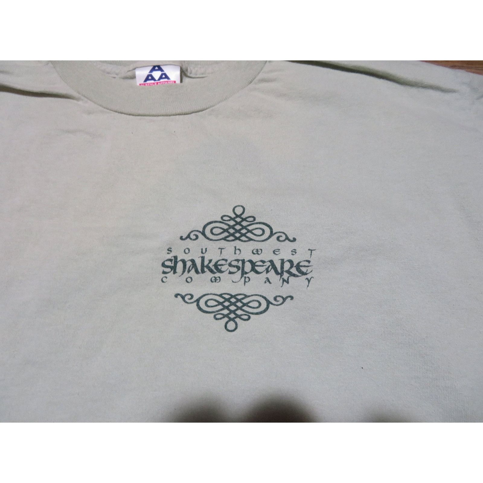 AAA Shakespeare A Midsummers Night Dream Green Mike Ritter Sz L Size US L / EU 52-54 / 3 - 4 Thumbnail