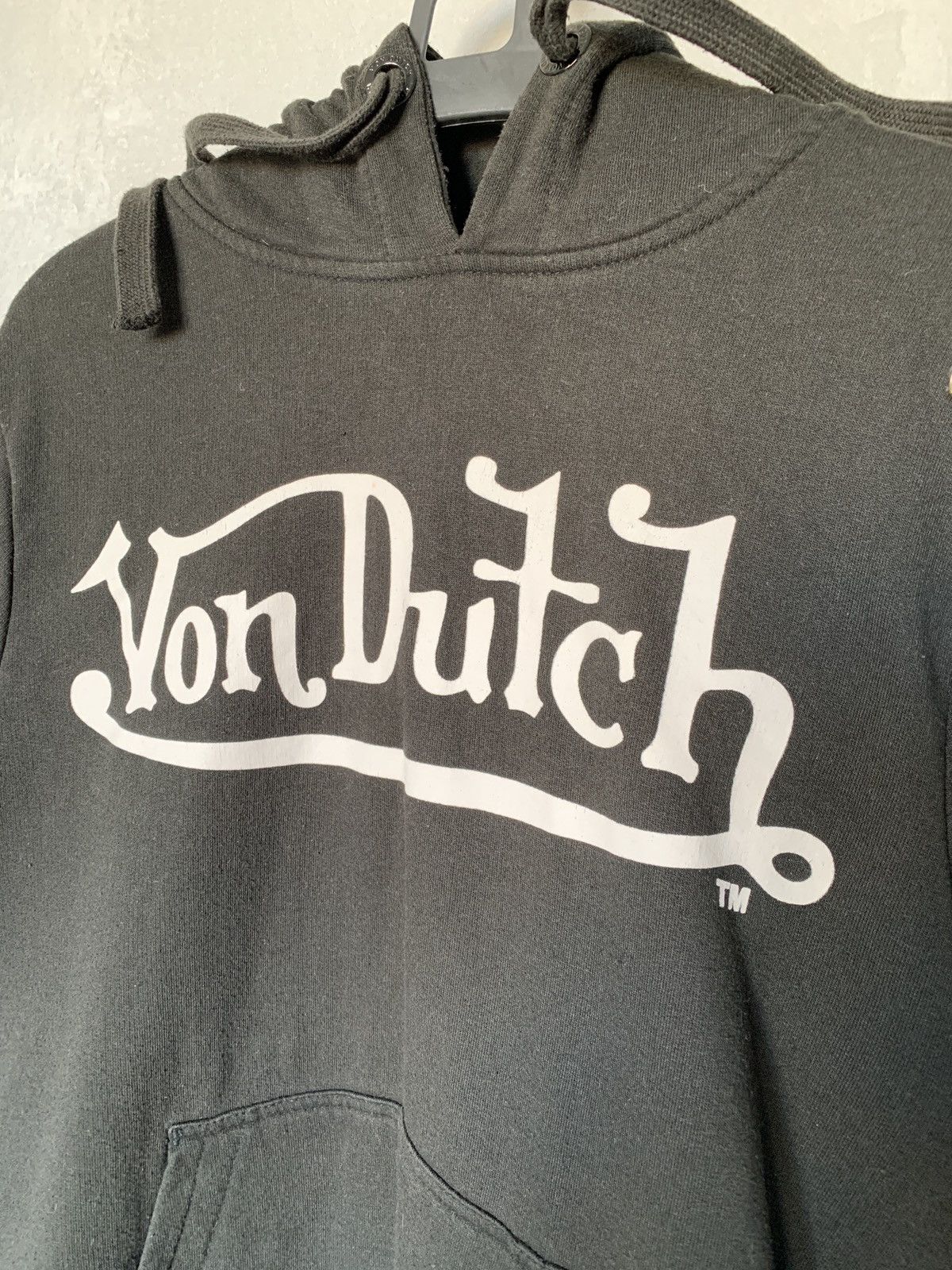 Vintage × Von Dutch Vintage Von Dutch Big Logo Hoodie Mens Y2K Size US S / EU 44-46 / 1 - 2 Thumbnail