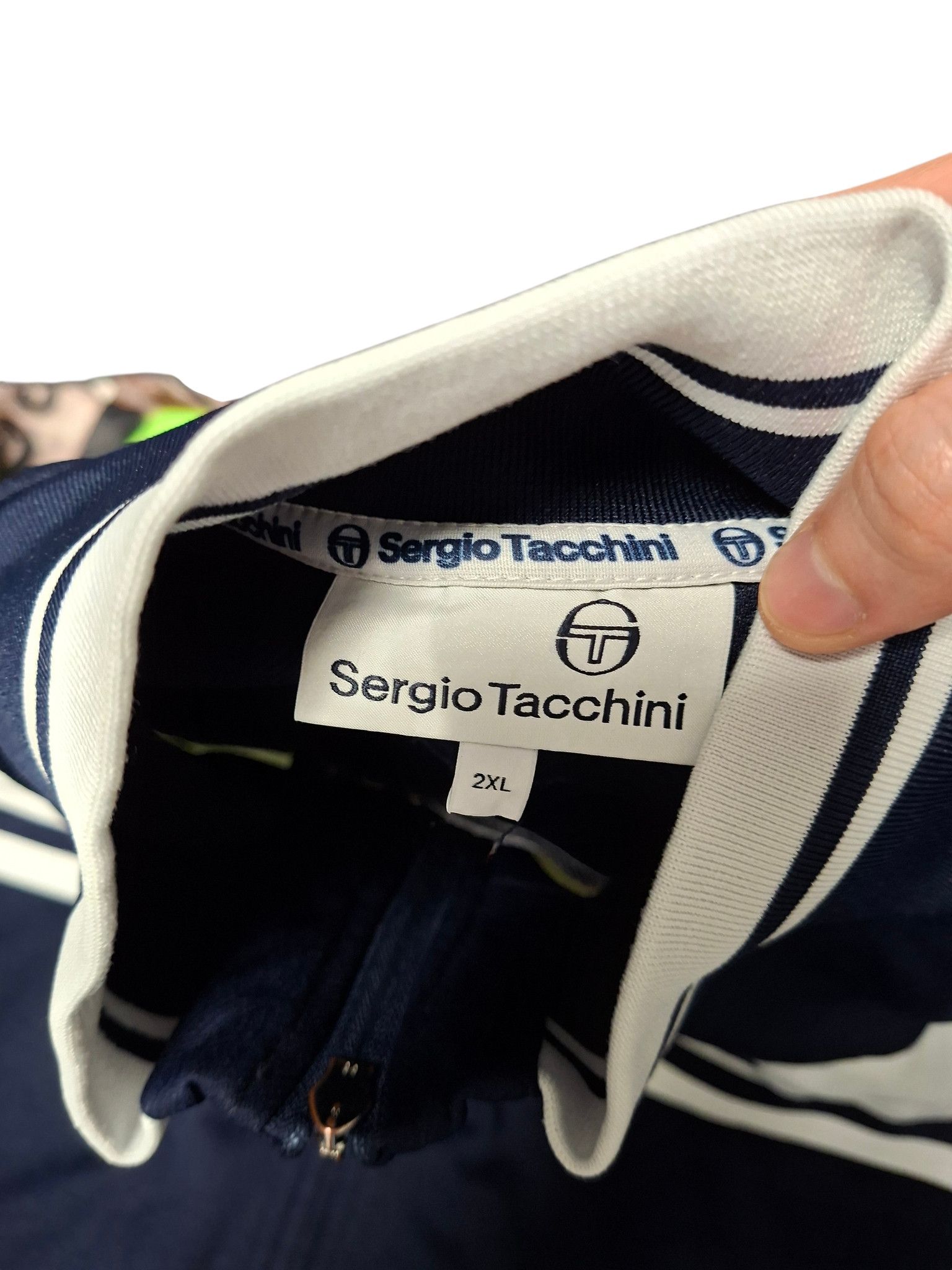 Sergio Tacchini SERGIO TACCHINI VINTAGE TRACK JACKET Size US XXL / EU 58 / 5 - 5 Thumbnail